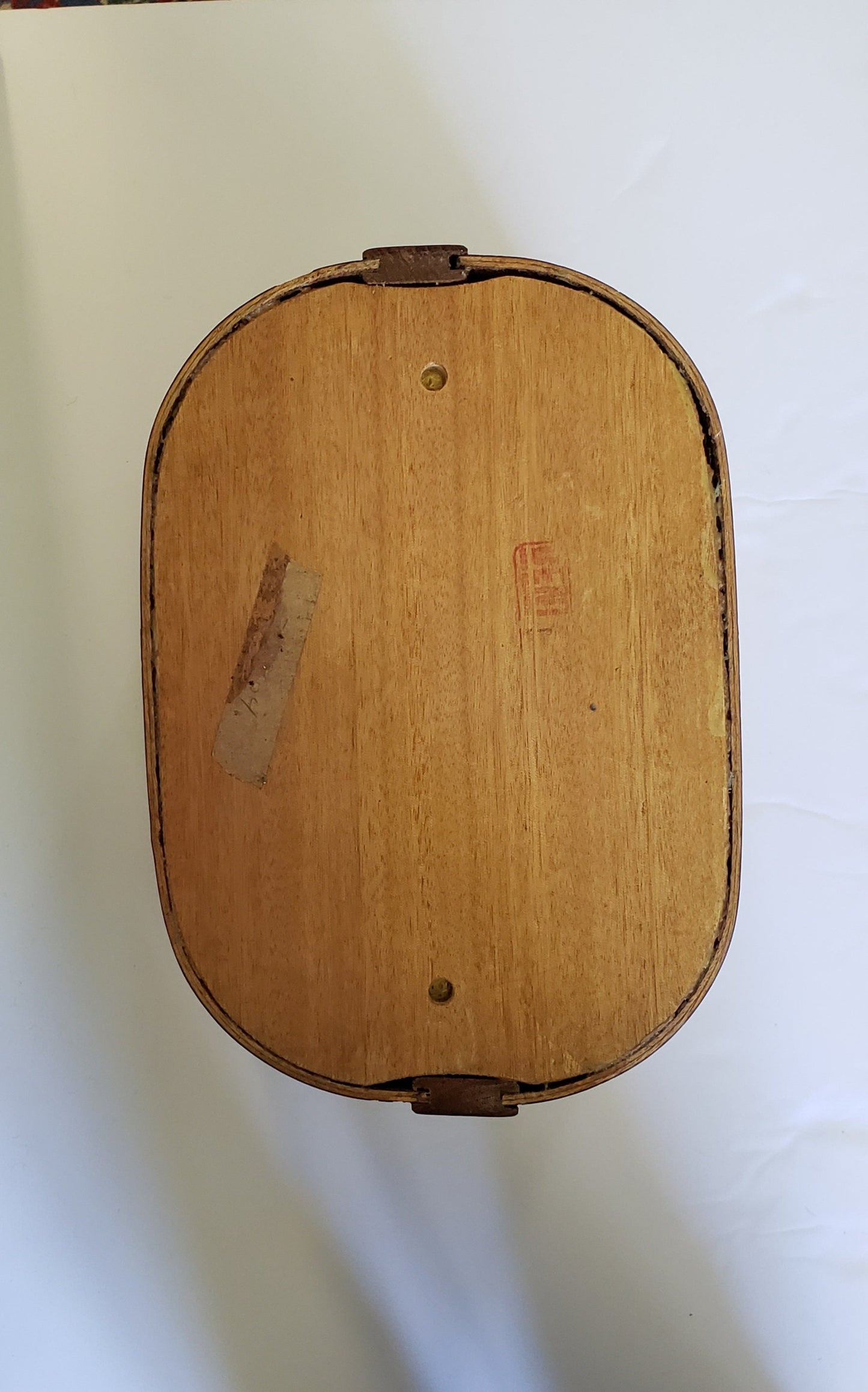Vintage Beni Mobler Teak Wood Waste Basket