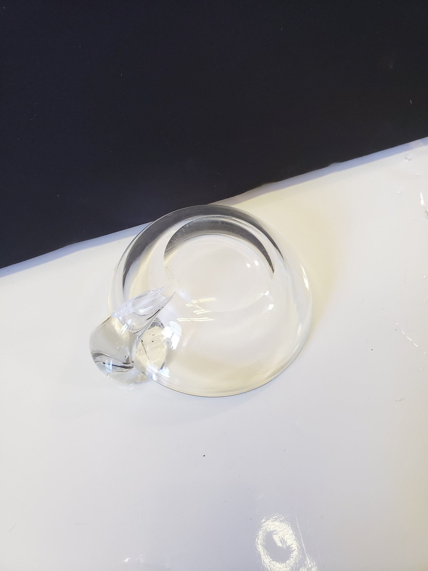 Stueben Crystal Pin Dish