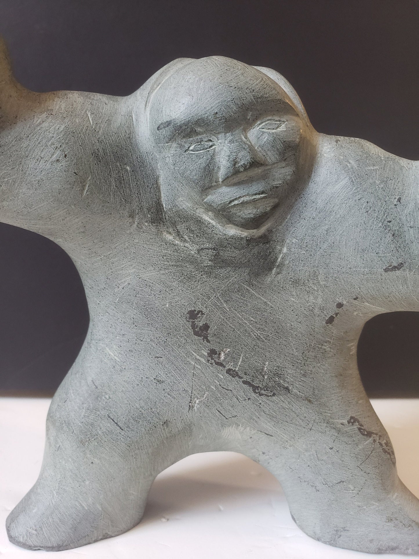 Authentic Canadian Soapstone Figure