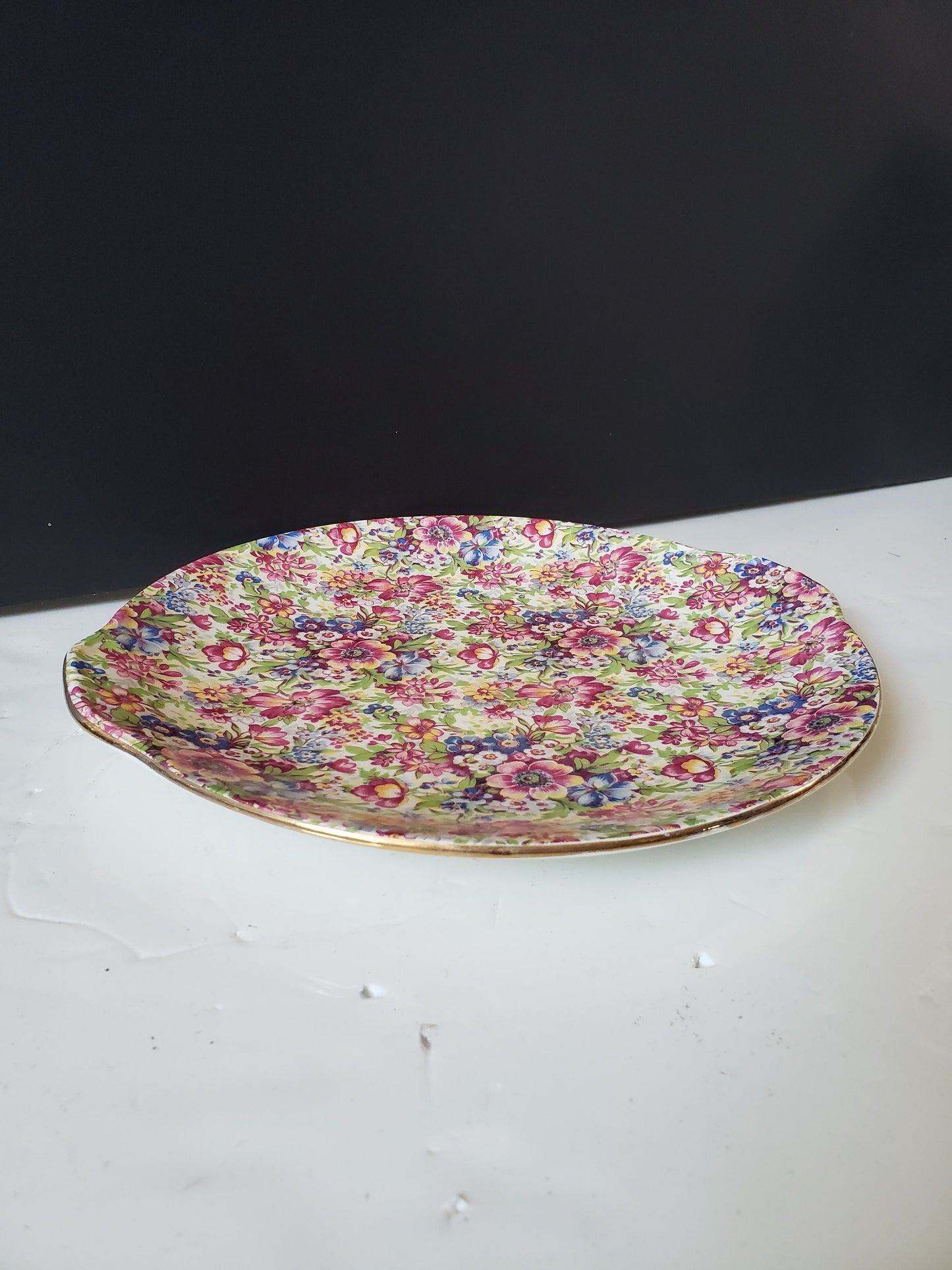Royal Winton Sunshine Cake Plate