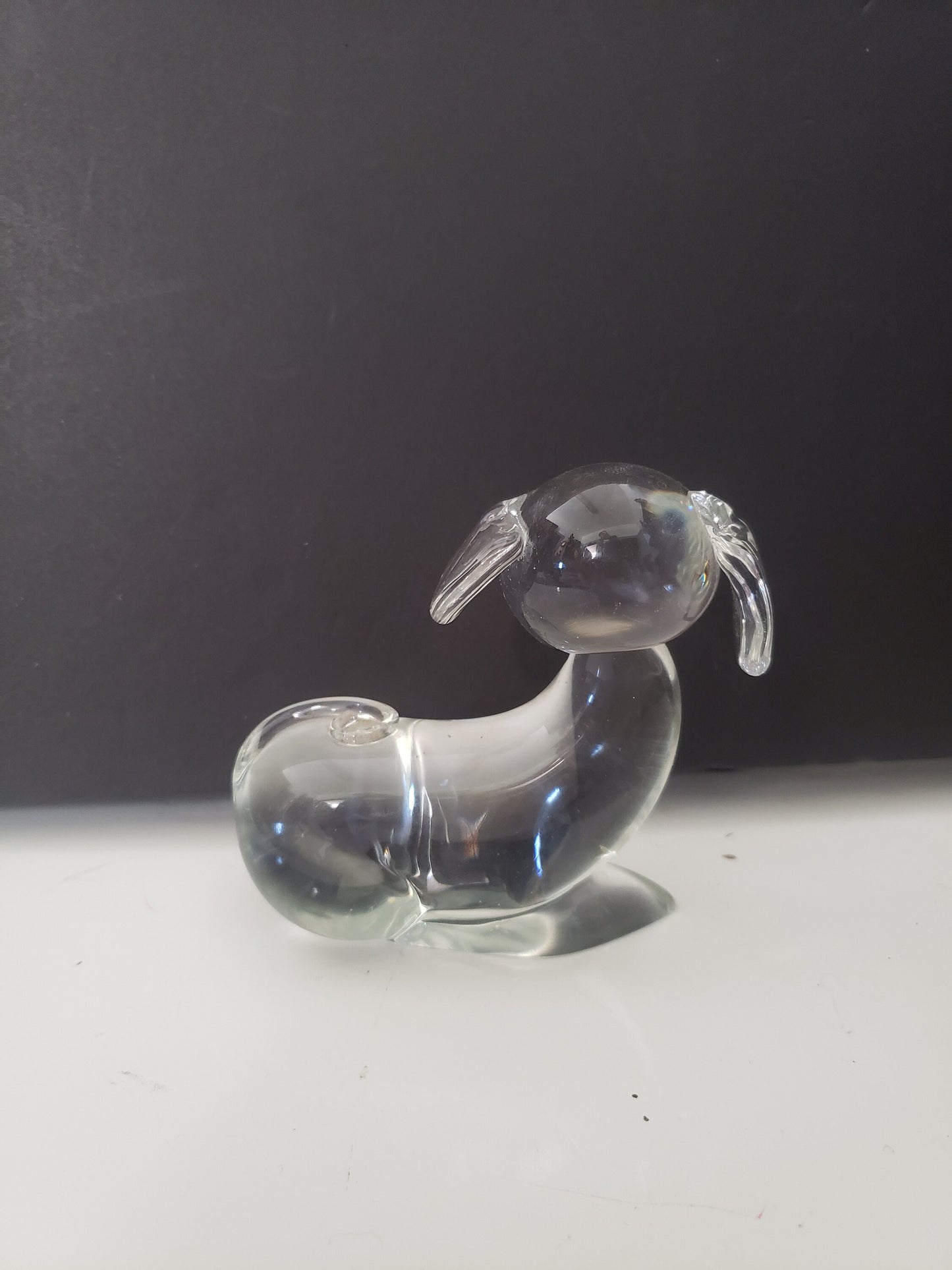Vintage Murano Dog Figurine