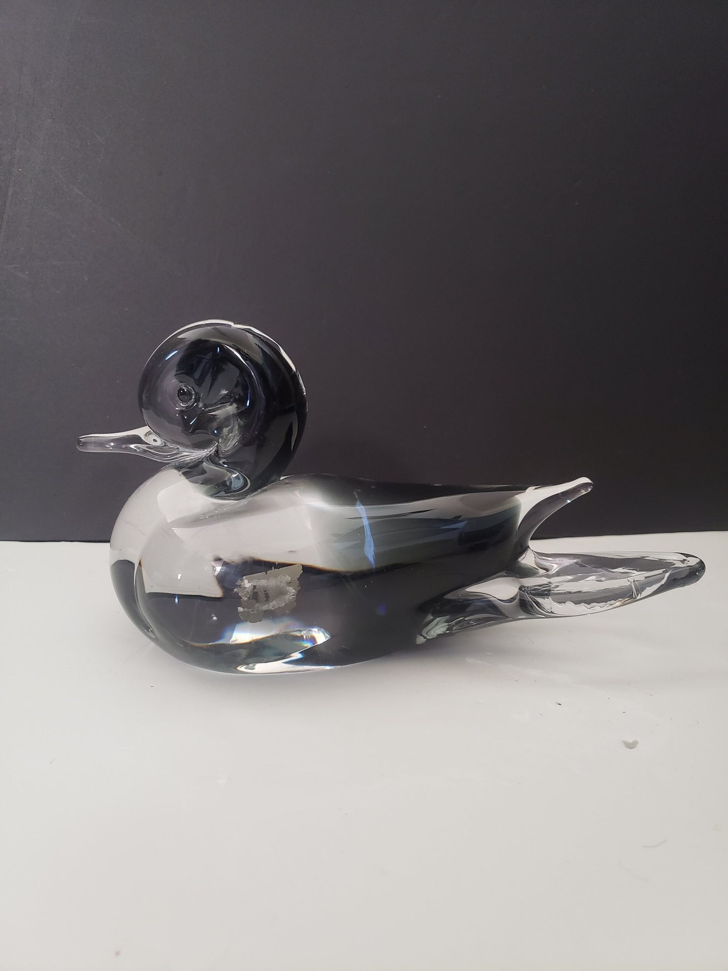 Vintage Murano Duck Figurine