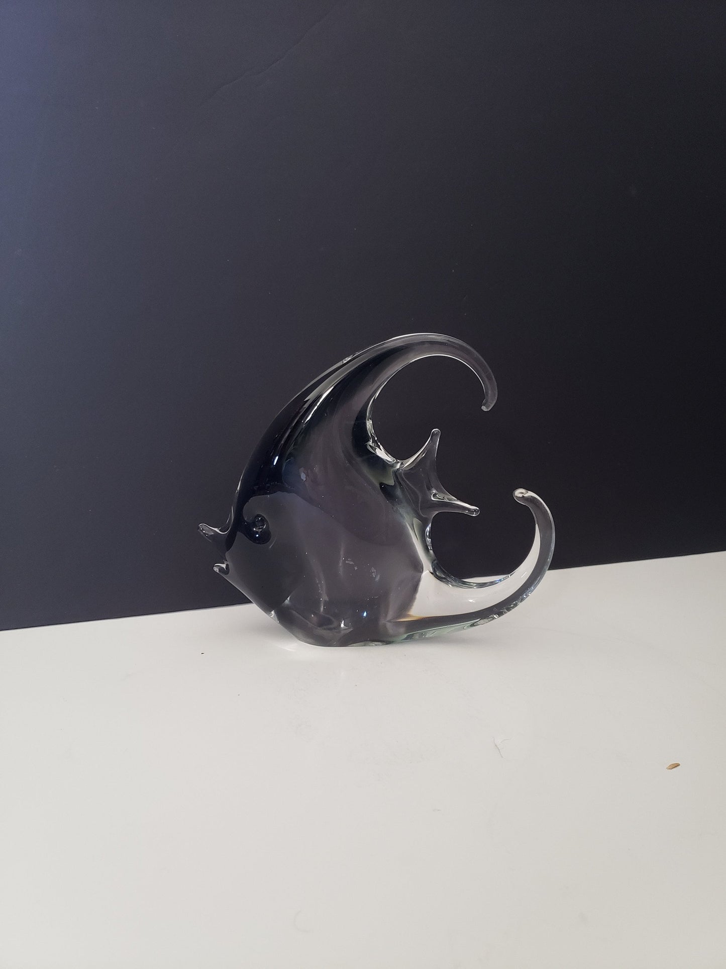Vintage Murano Angelfish Figurine