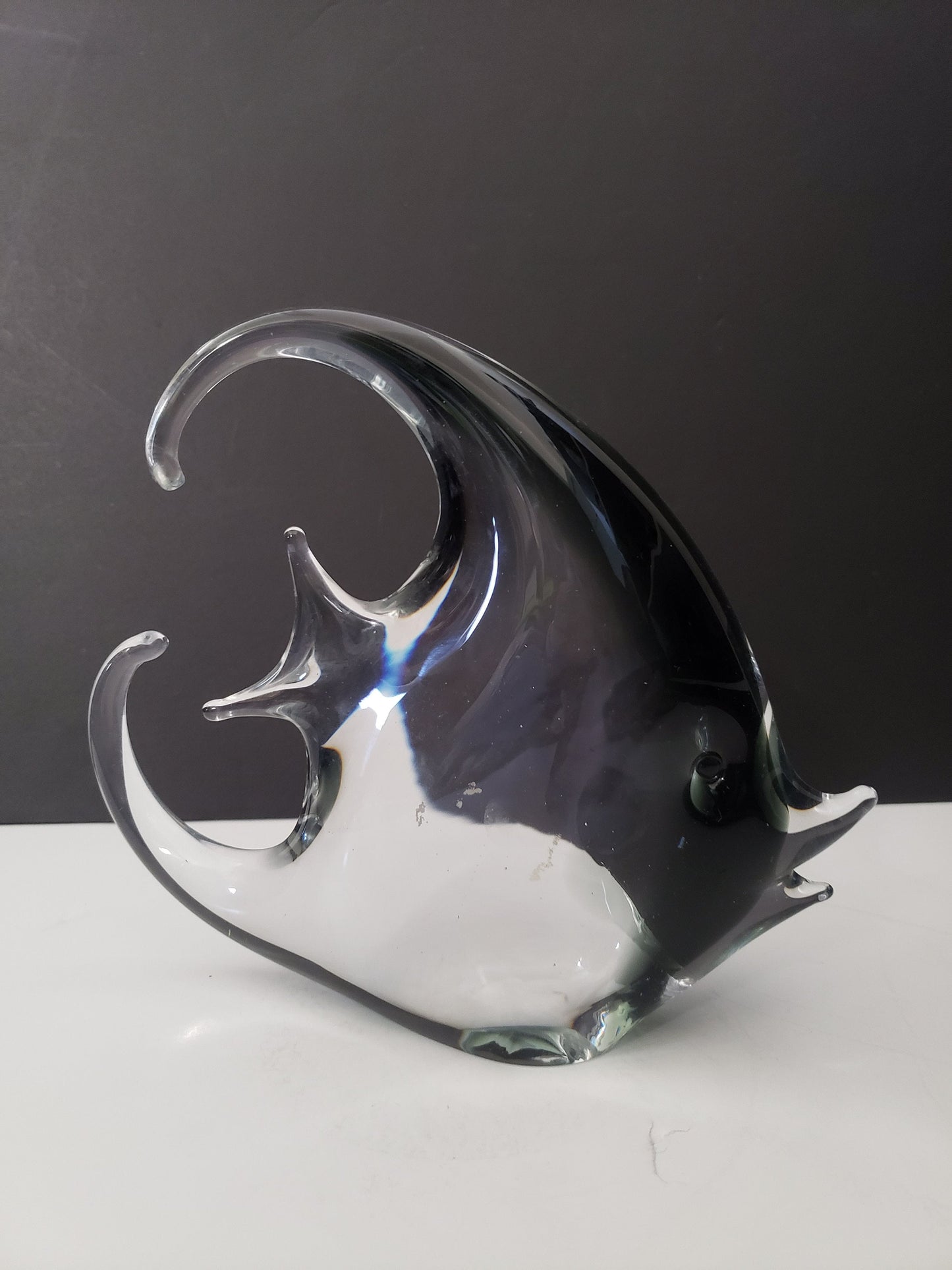 Vintage Murano Angelfish Figurine