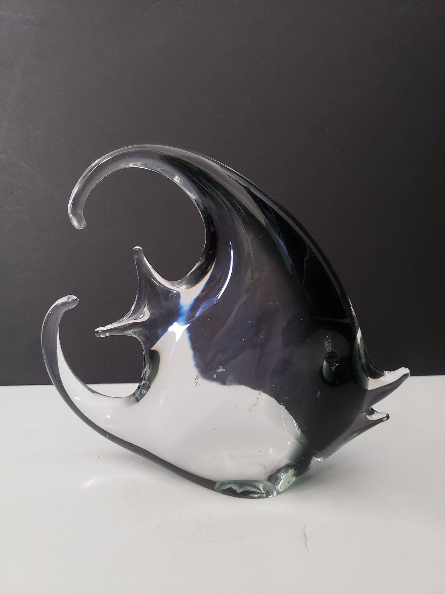 Vintage Murano Angelfish Figurine