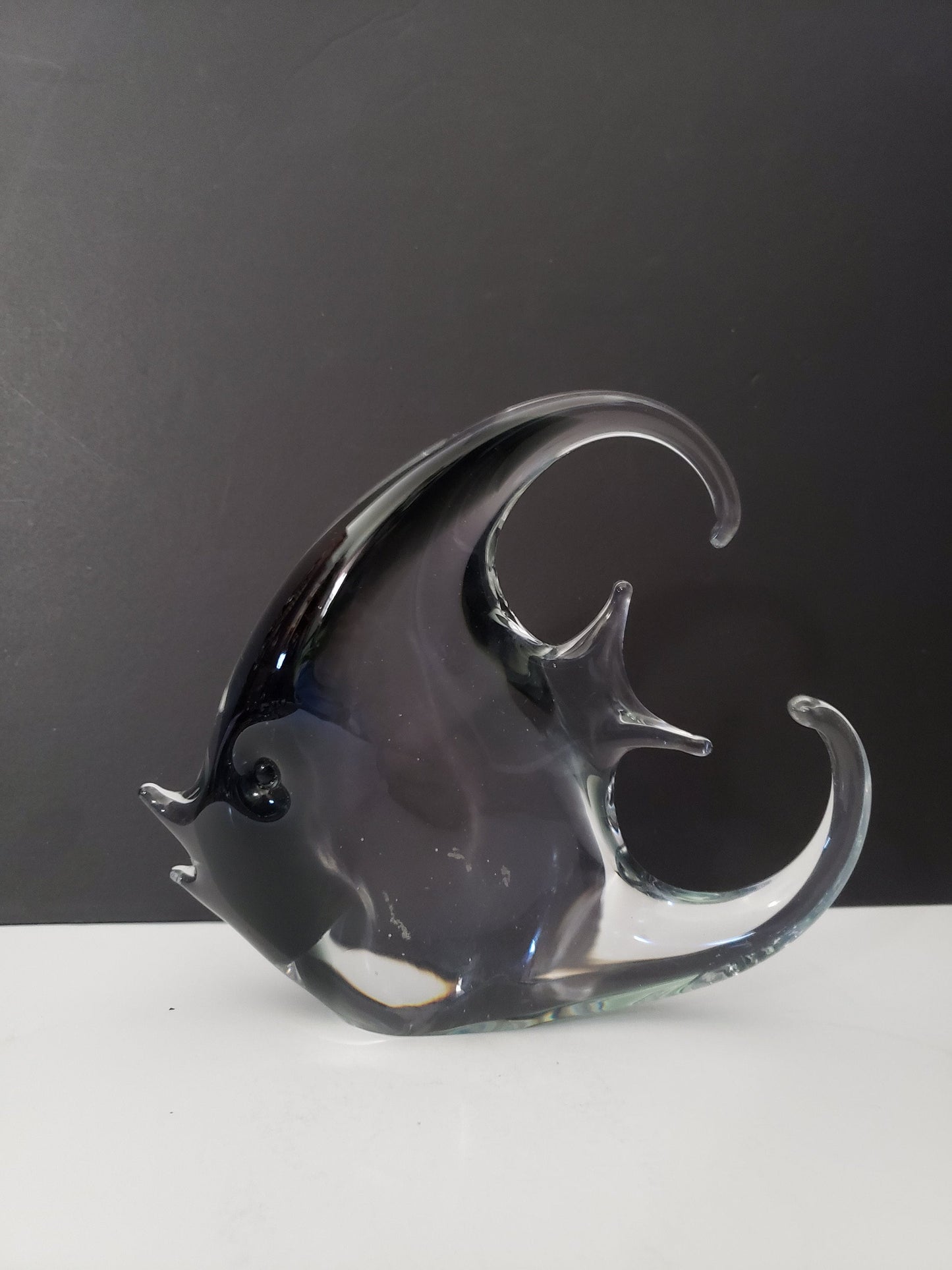 Vintage Murano Angelfish Figurine
