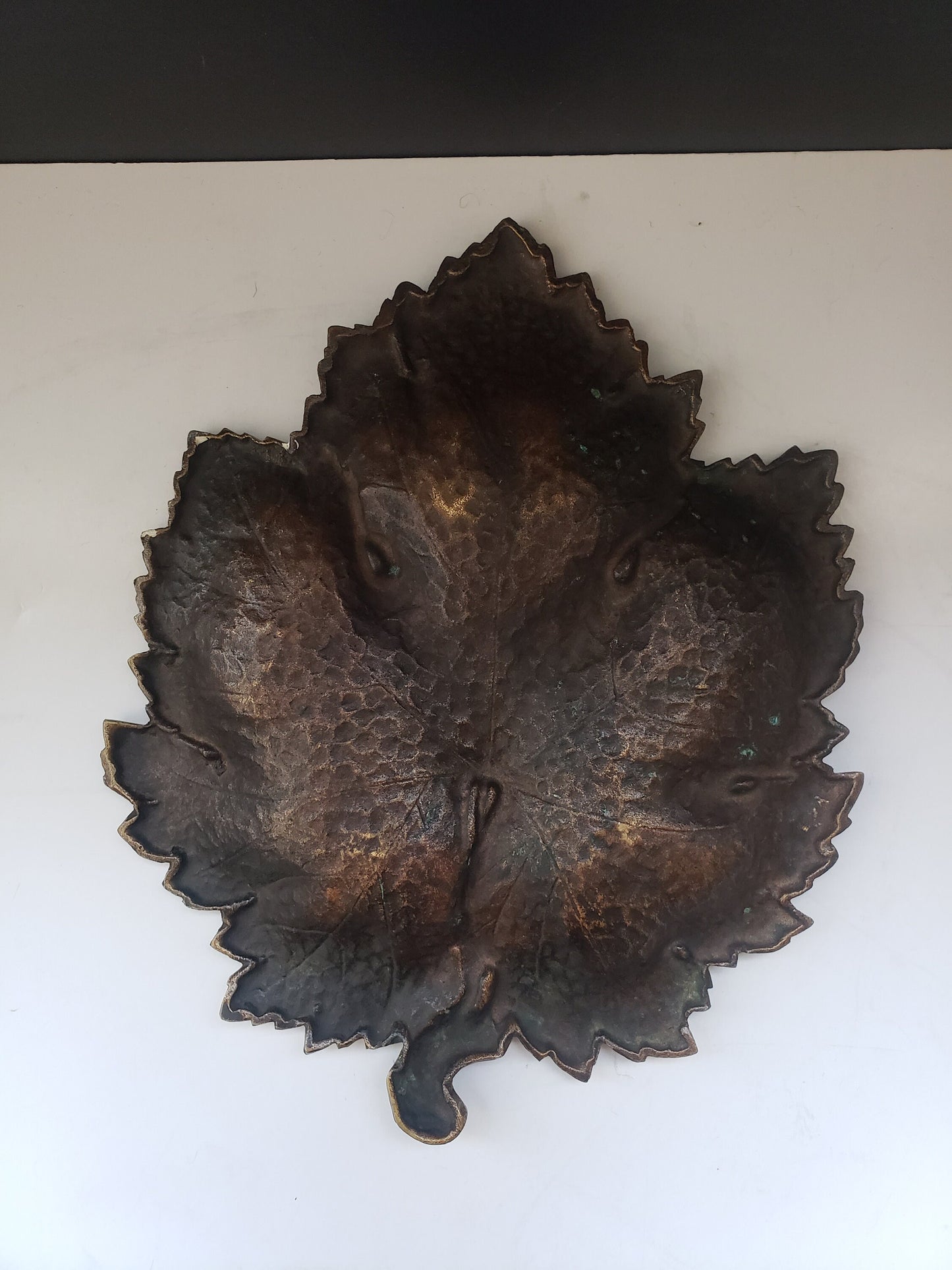 Bronze Leaf Dish