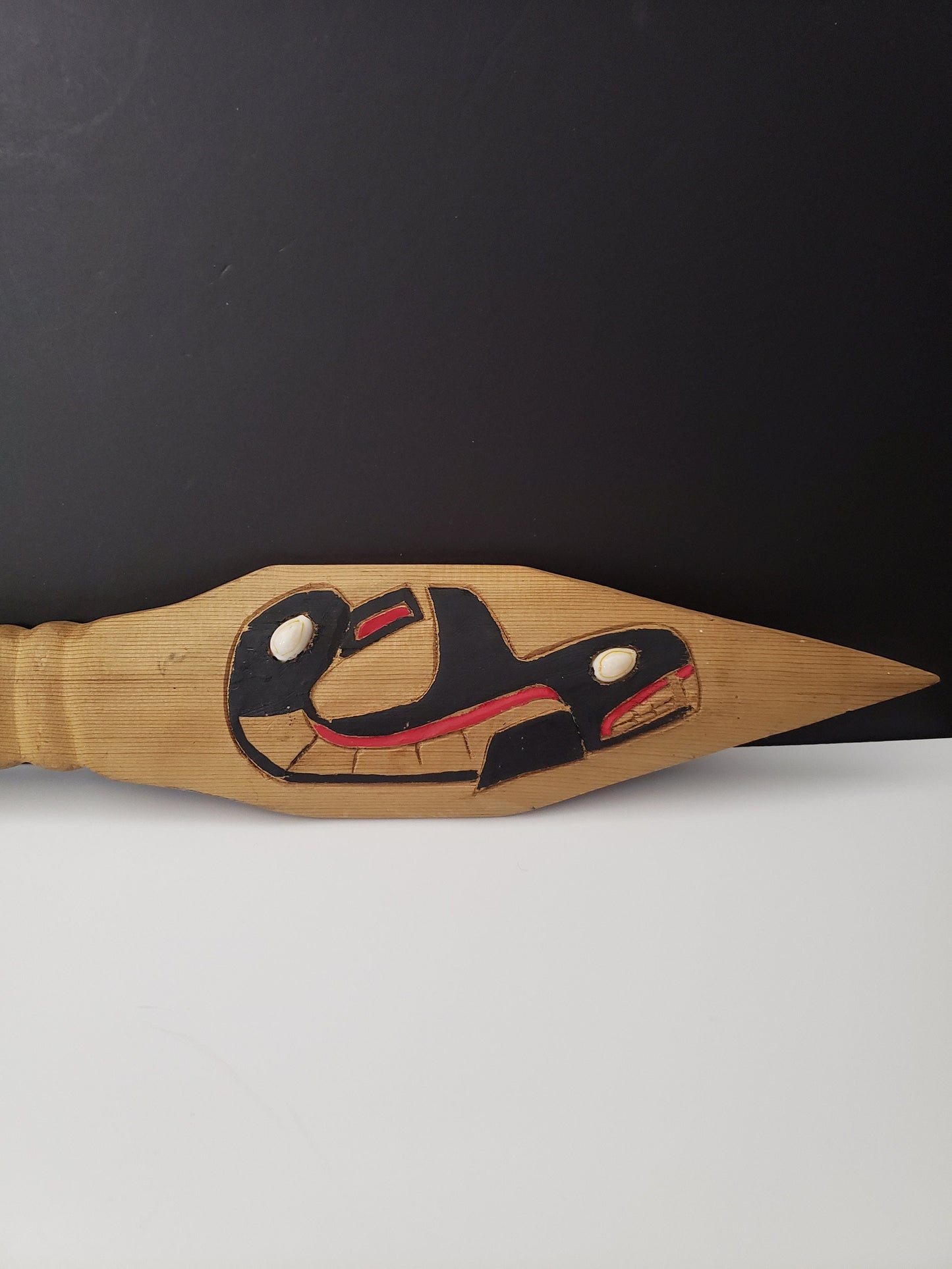 First Nations Ronald Thomas Signed Paddle