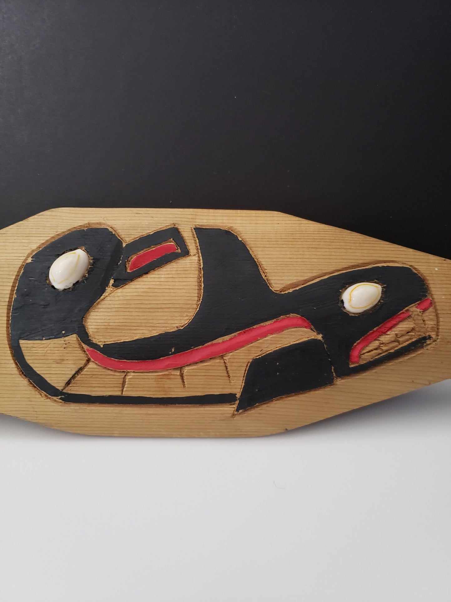 First Nations Ronald Thomas Signed Paddle