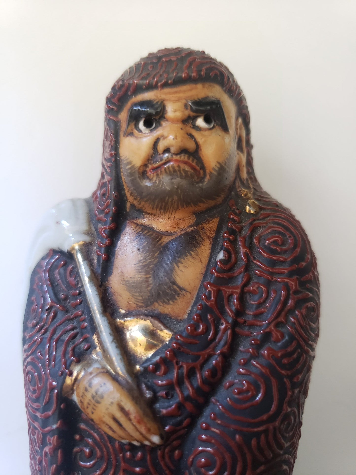 Japanese Satsuma Figure of a Man