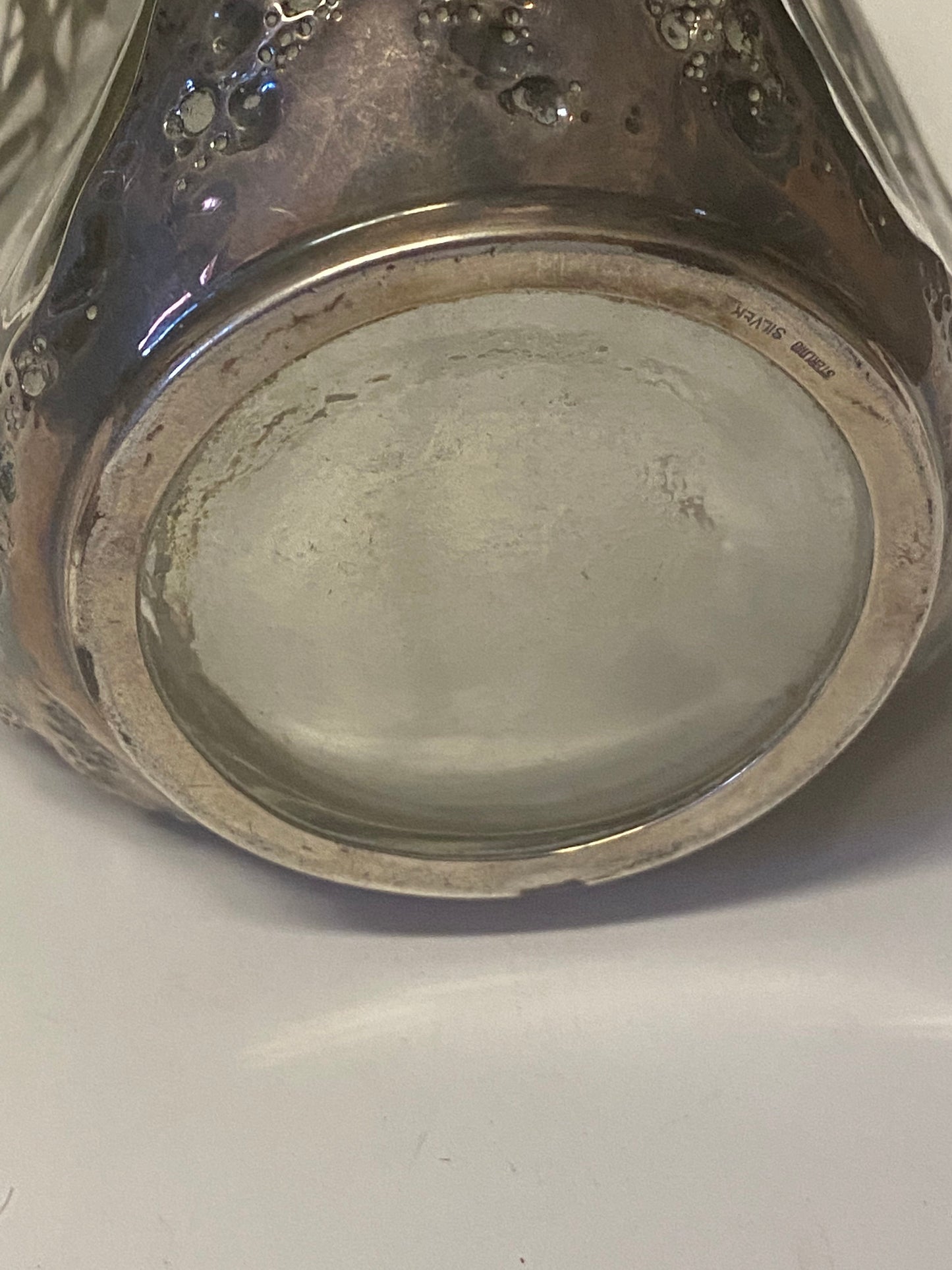 9 inch antique Chinese Sterling decanter Fantastic piece