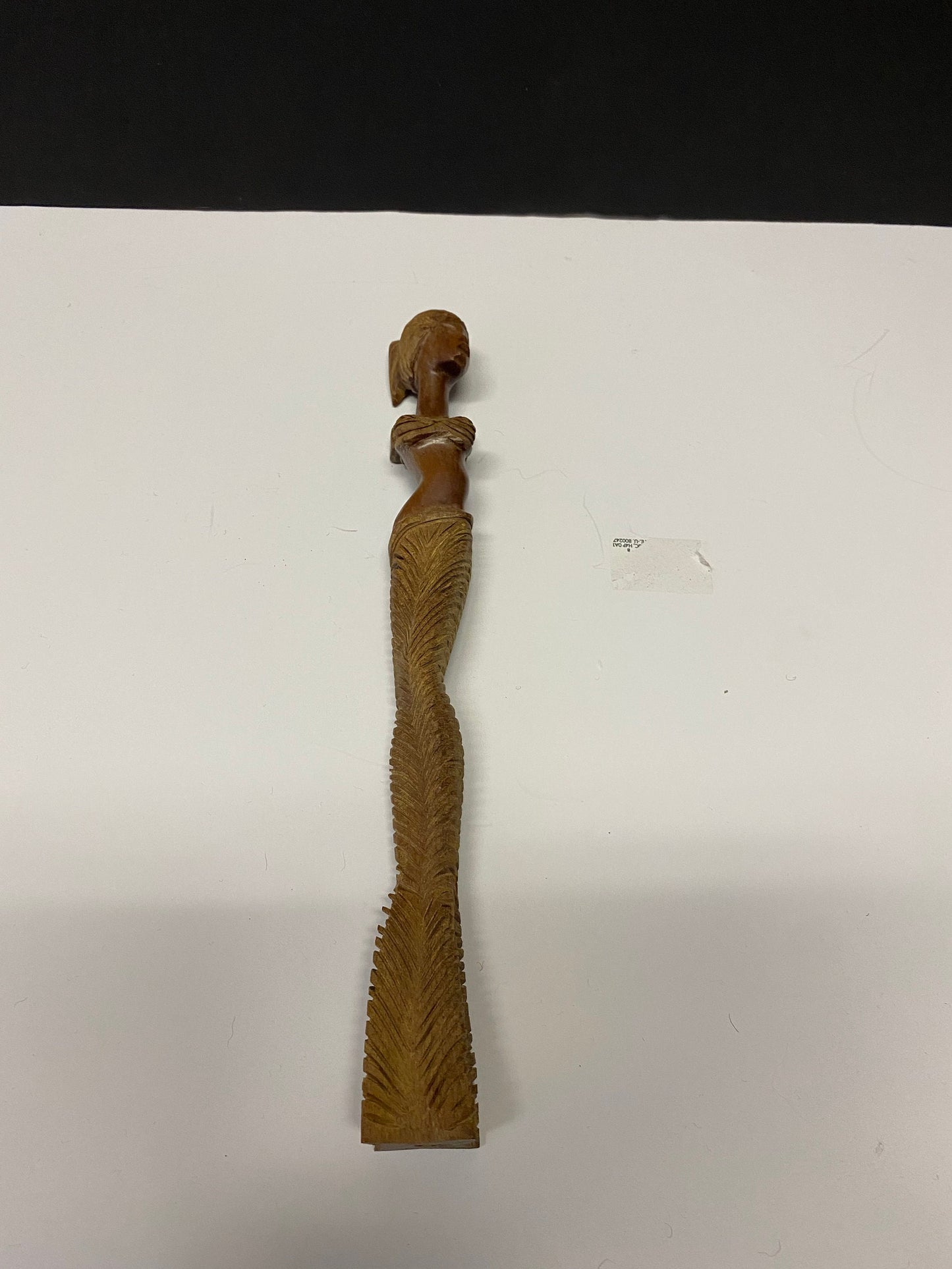 Western African beautiful lady carving