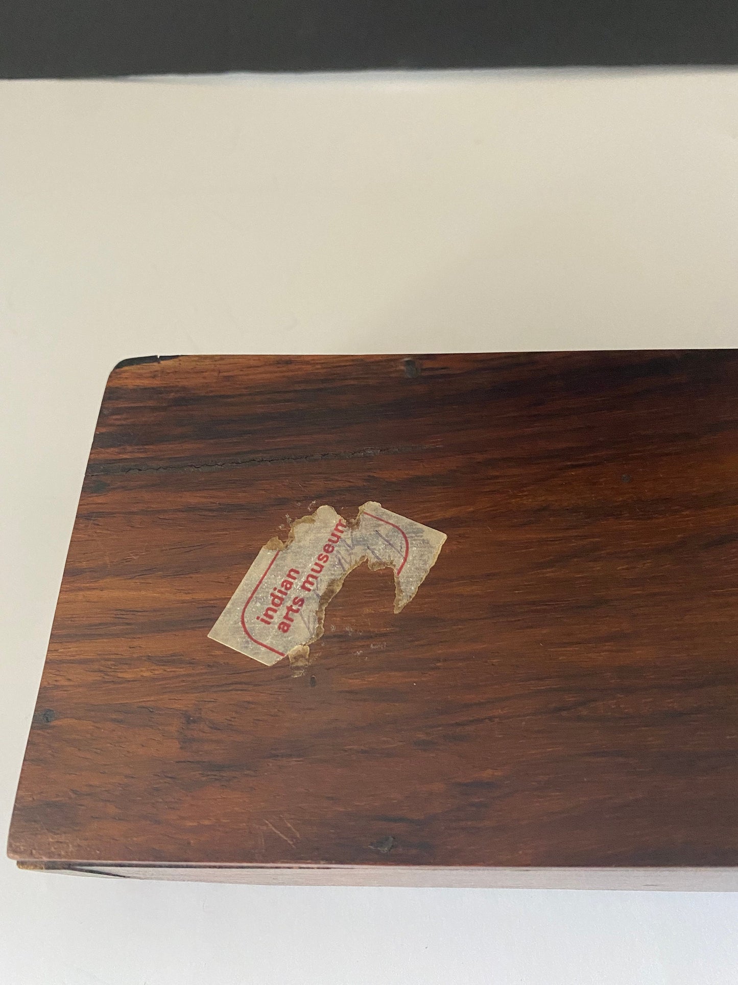 Stunning Indian inlaid swan box