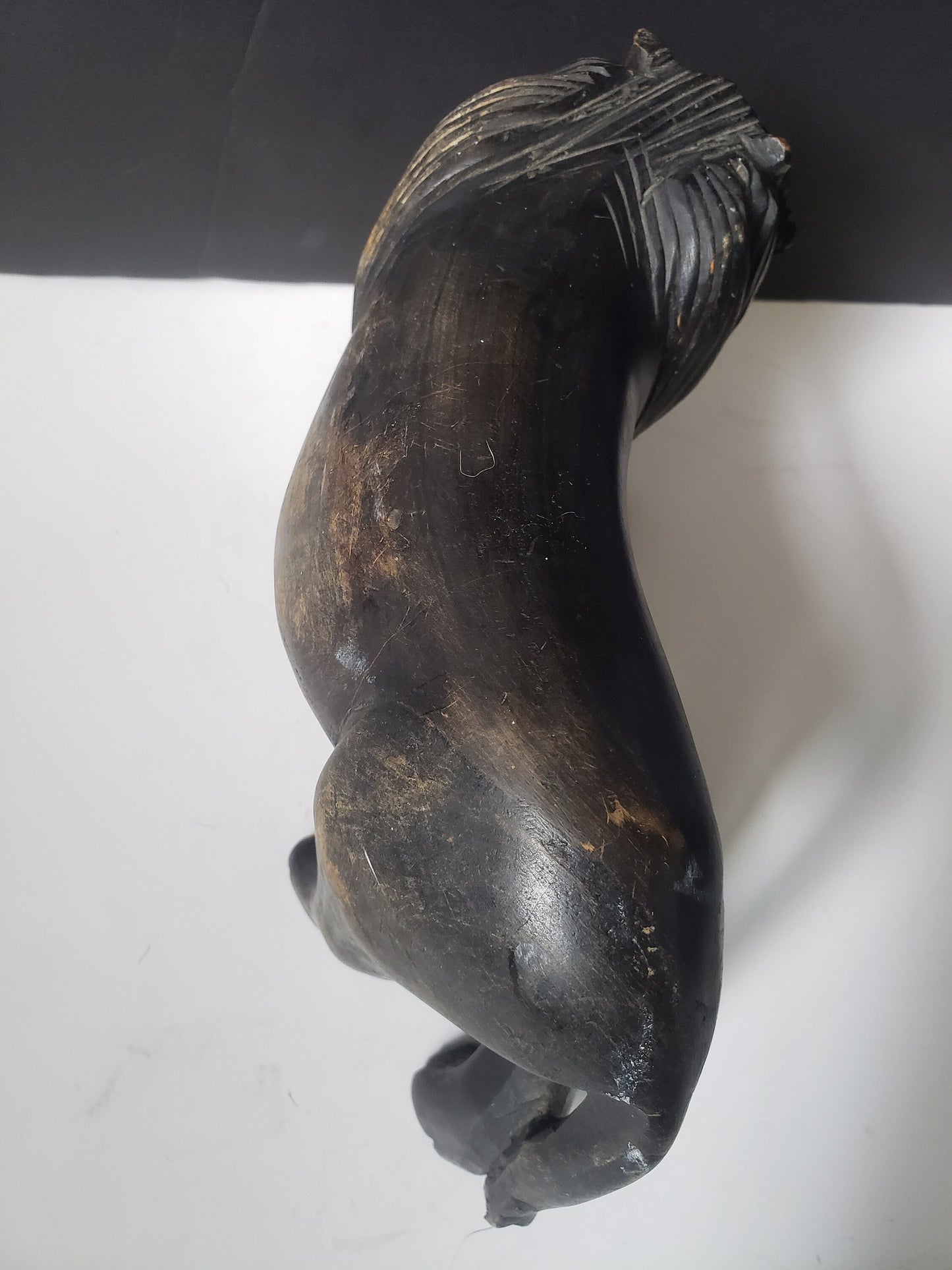Vintage African Hardwood Lion