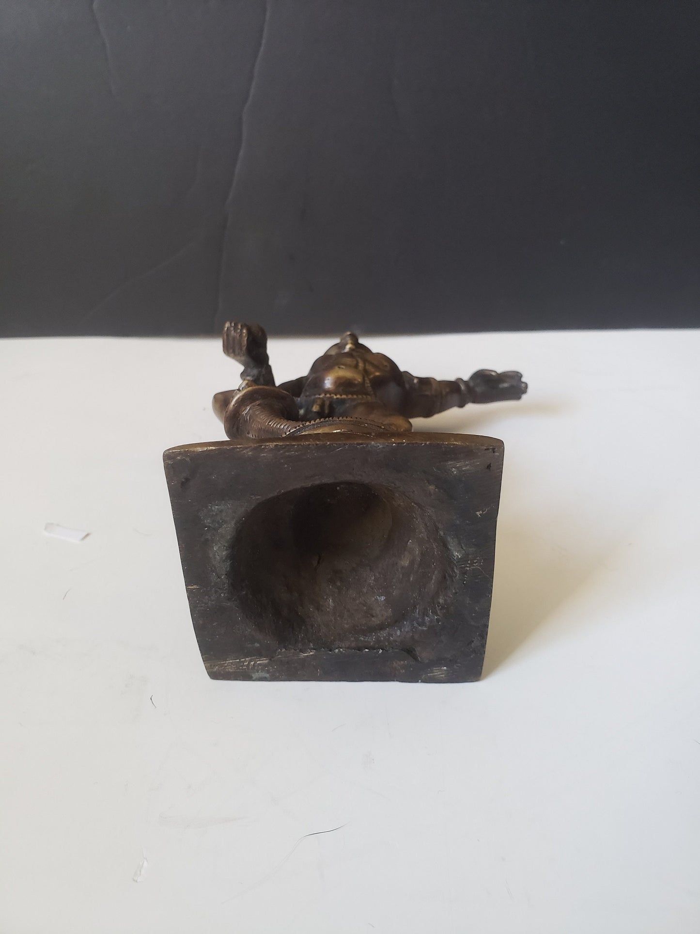 Rare Antique Bronze Krishna Dancing Figure