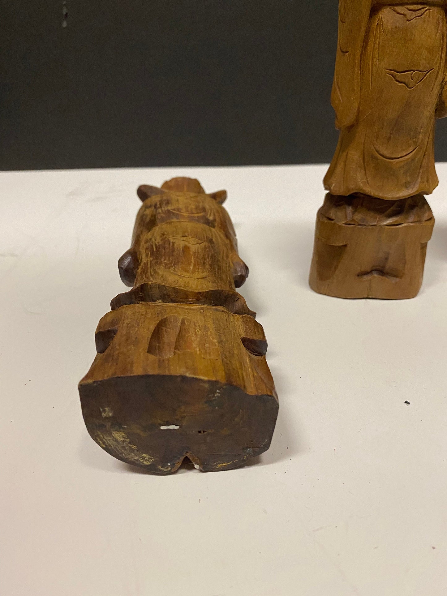 Fabulous set Chinese republic antique boxwood Confucius figures