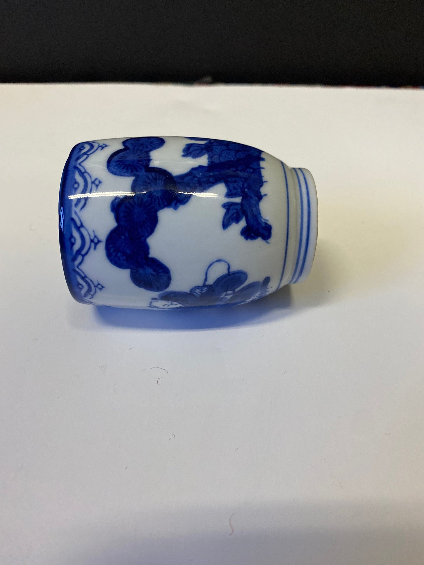 A  Stunning chinese and signed 3 inch porcelain cup  amazing piece  wonderful quality