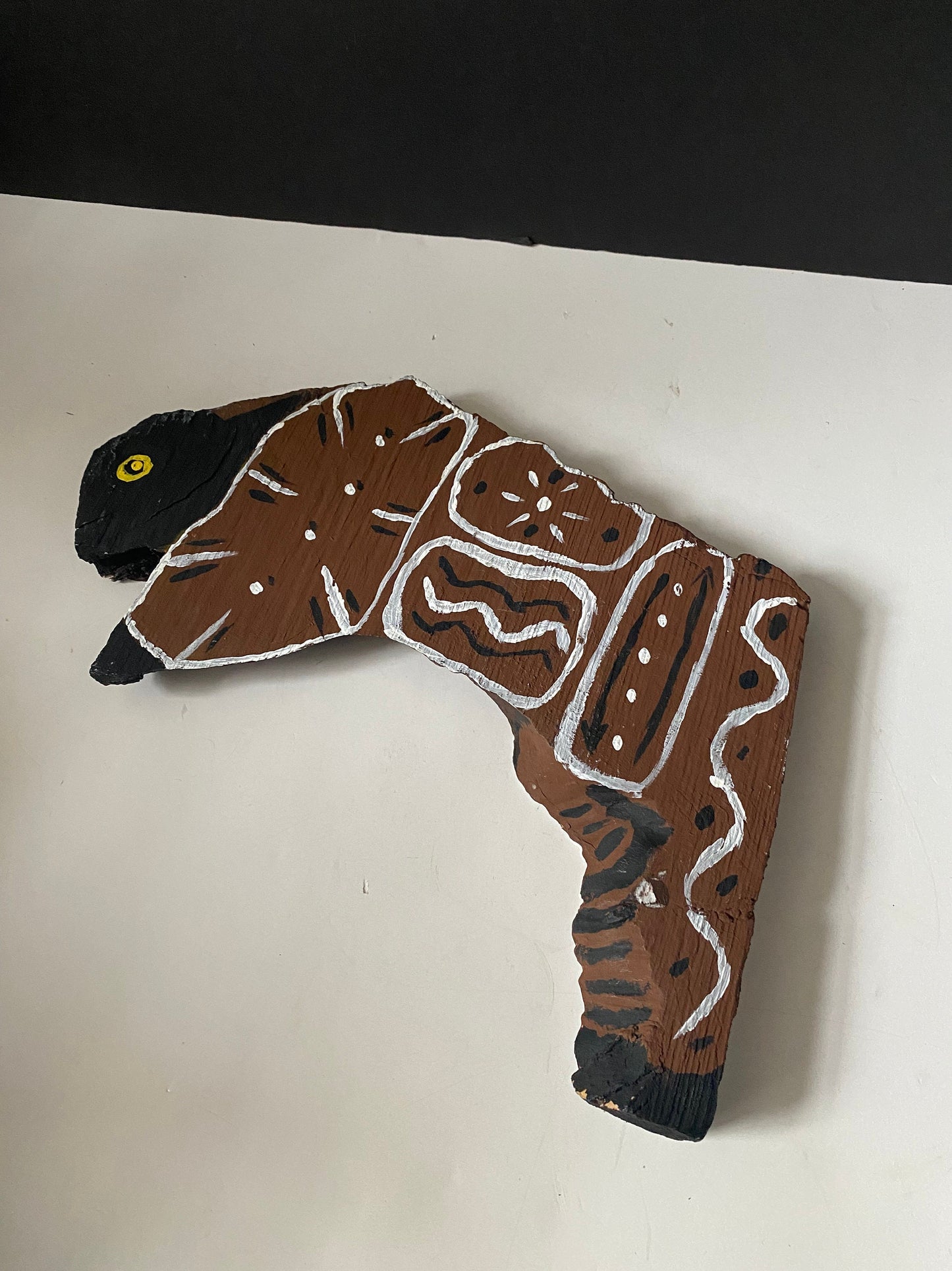 Rare fantastic Canadian Indigenous plains antique folk art carved and painted Buffalo Absolutely gorgeous example museum quality!