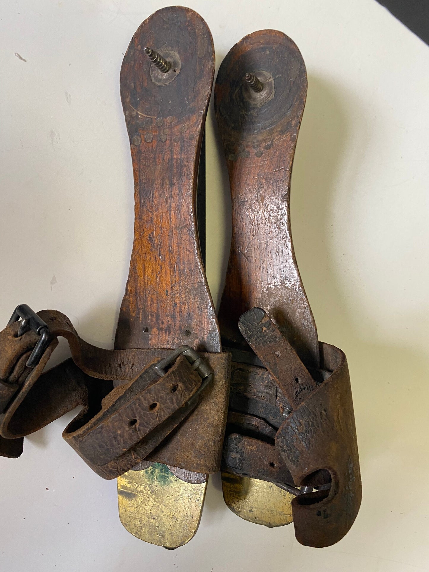 A Fabulous authentic Canadian 19th century skates 9.5 x 2 inches A collectors dream good antique condition - wow