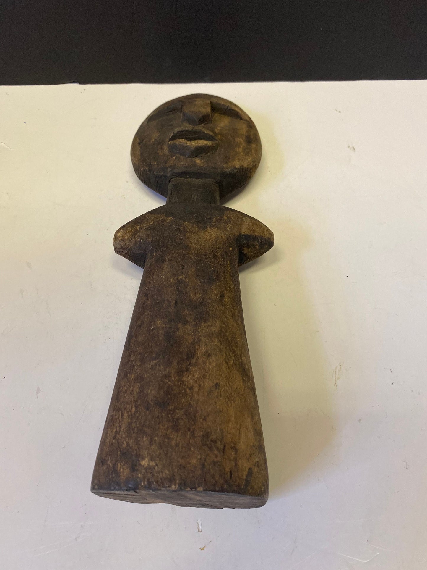Museum quality Antique African fertility Ashanti statue Fabulous quality and carving and truly a piece of African history - wow - 12 x 4 “