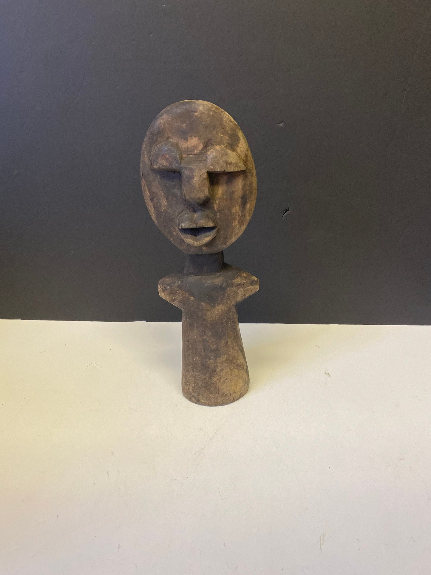 Museum quality Antique African fertility Ashanti statue Fabulous quality and carving and truly a piece of African history - wow - 12 x 4 “