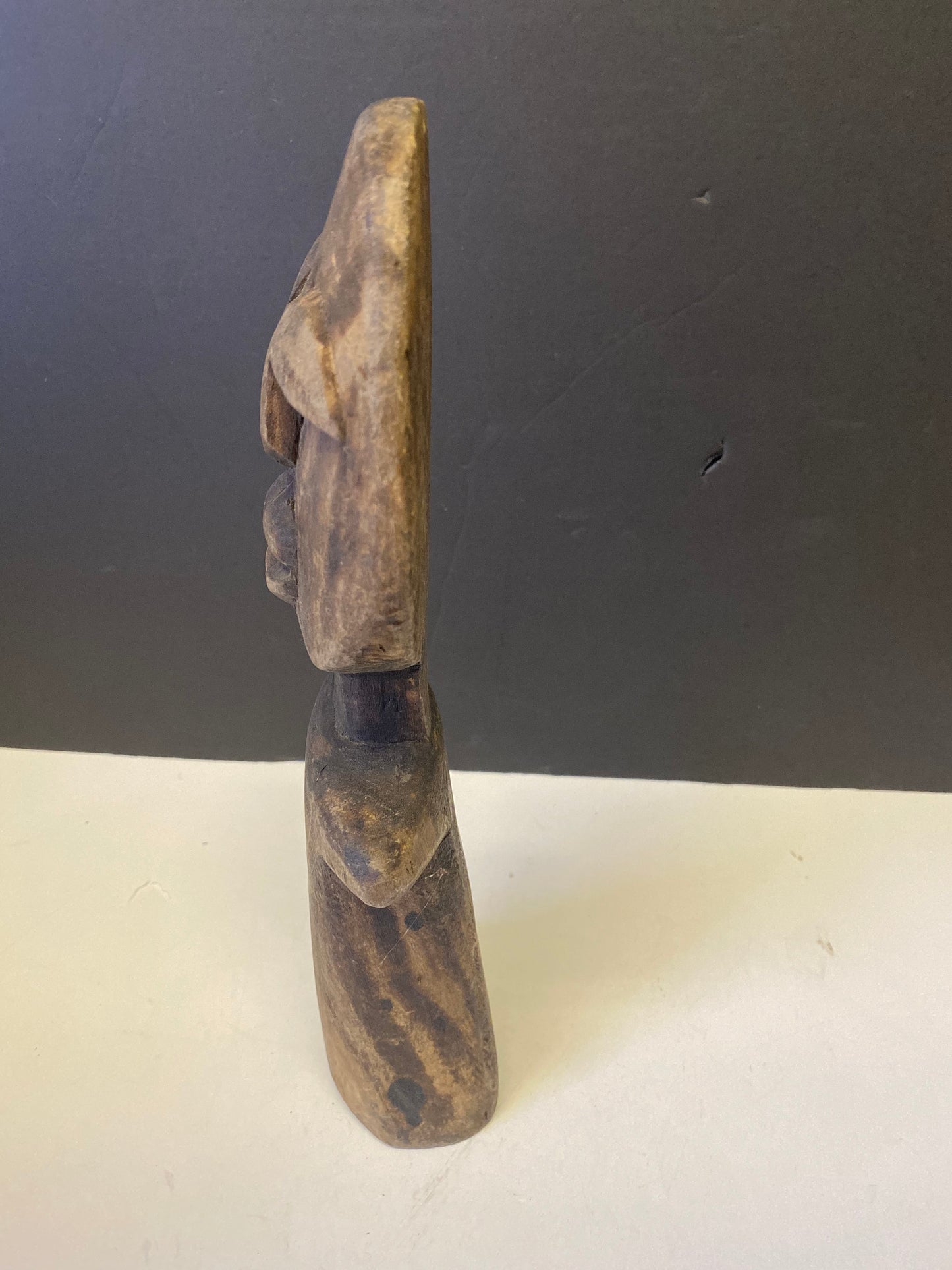 Museum quality Antique African fertility Ashanti statue Fabulous quality and carving and truly a piece of African history - wow - 12 x 4 “