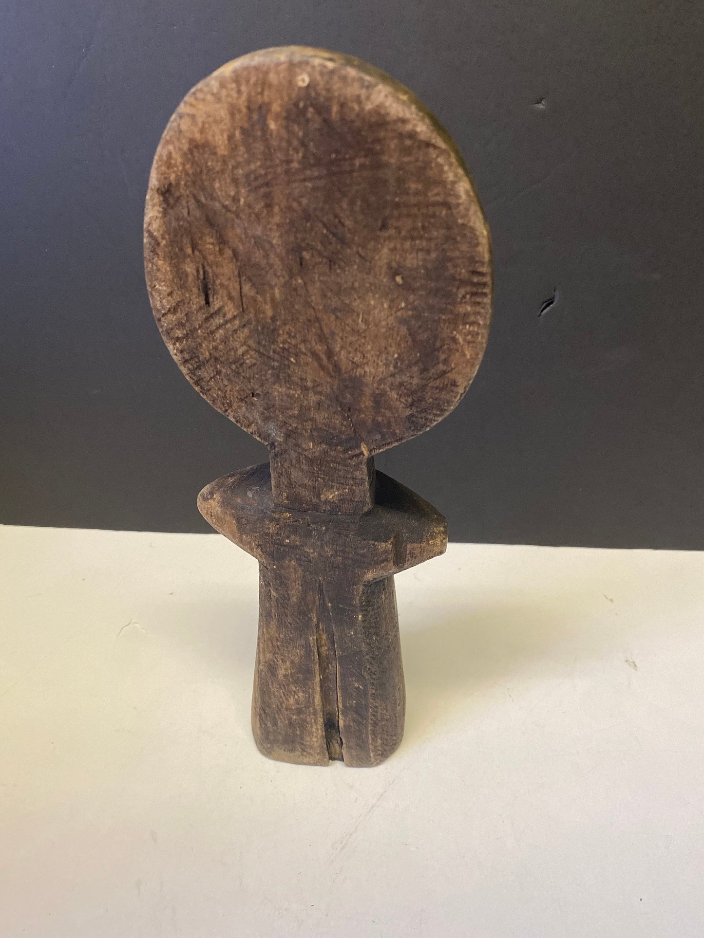 Museum quality Antique African fertility Ashanti statue Fabulous quality and carving and truly a piece of African history - wow - 12 x 4 “