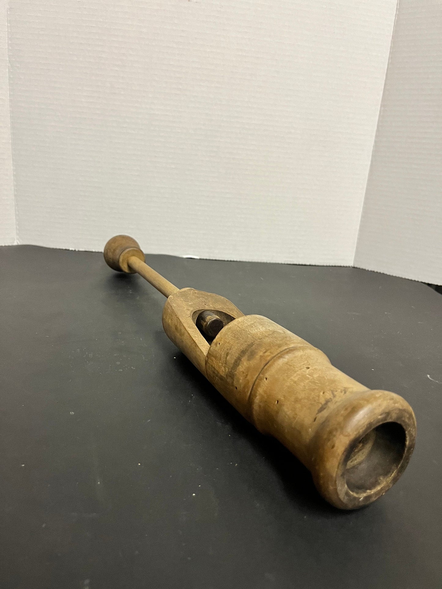 Antique white bottle Corker Absolutely fantastic antique 19 century Canadiana wine bottle Corker Wonderful condition and unique - gift