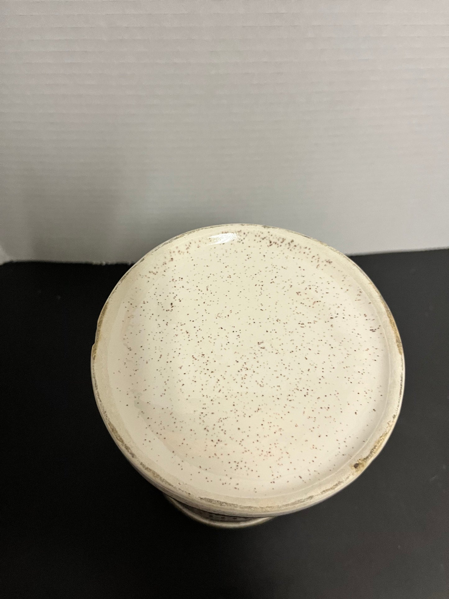 Very cool 10 inch French apothecary lidded jar  Authentic and perfect condition would make a great gift