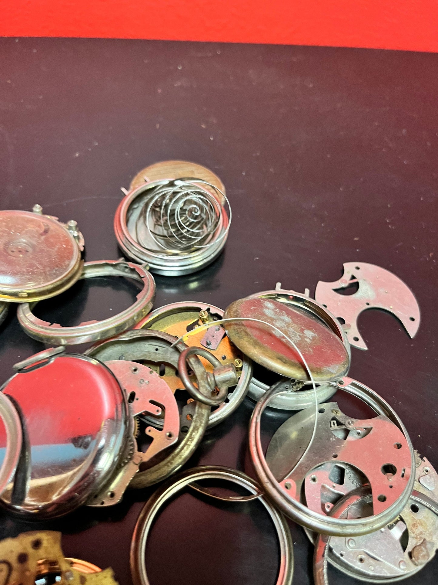 Massive Job Lot watch pieces and parts as is great price