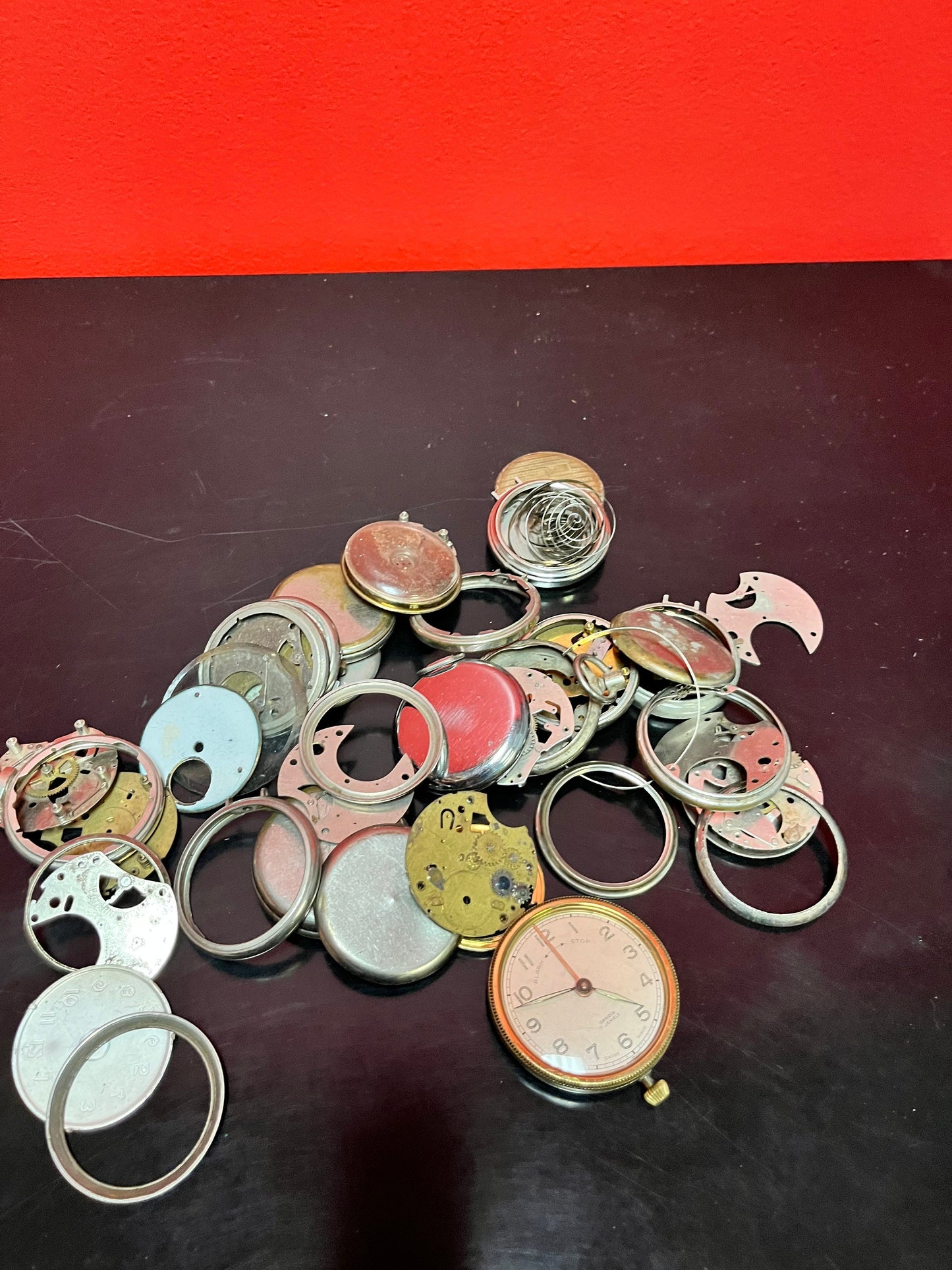 Massive Job Lot watch pieces and parts as is great price