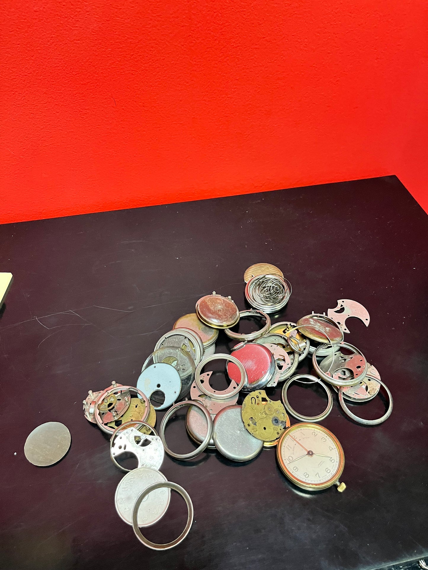Massive Job Lot watch pieces and parts as is great price