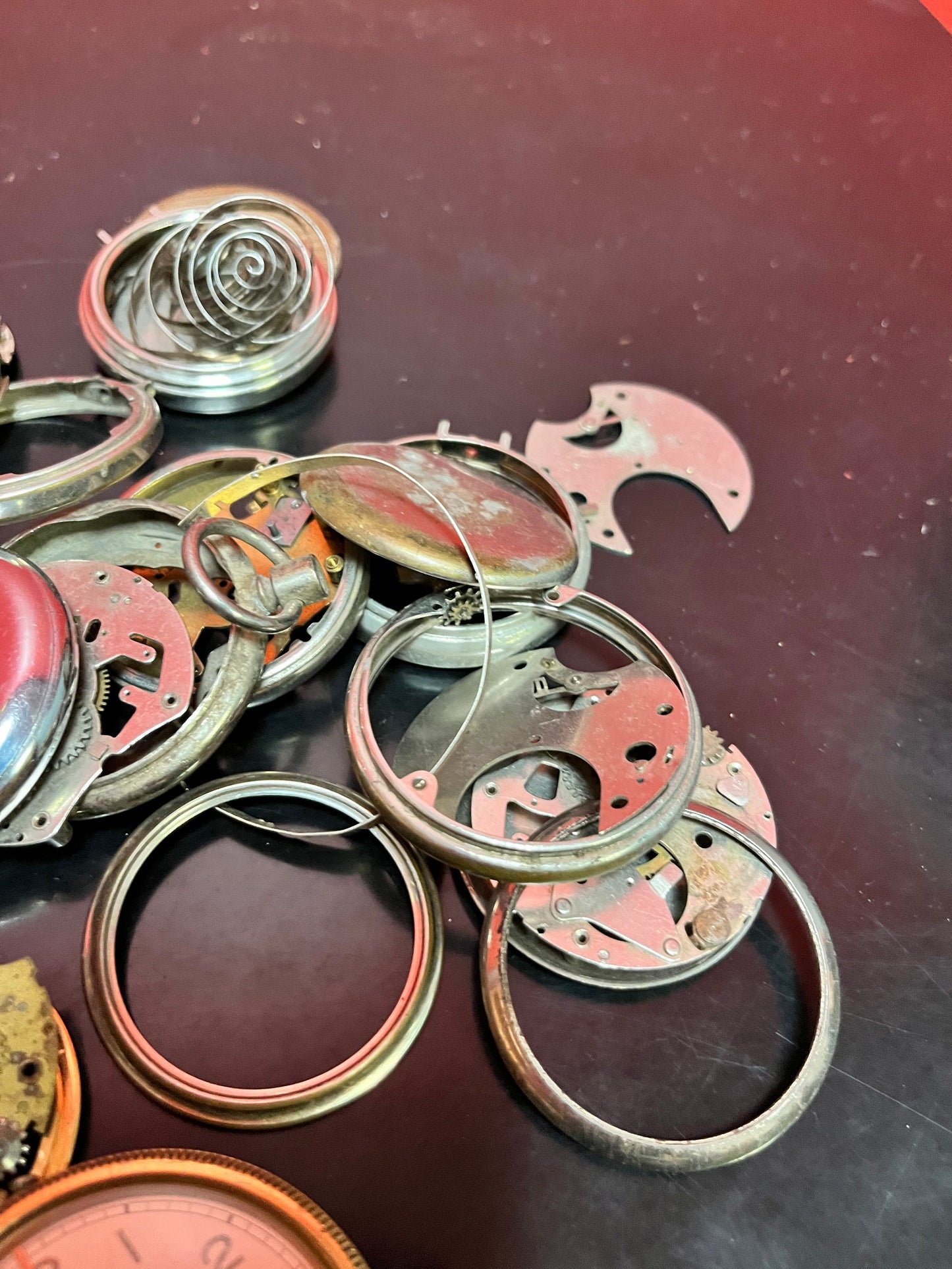 Massive Job Lot watch pieces and parts as is great price