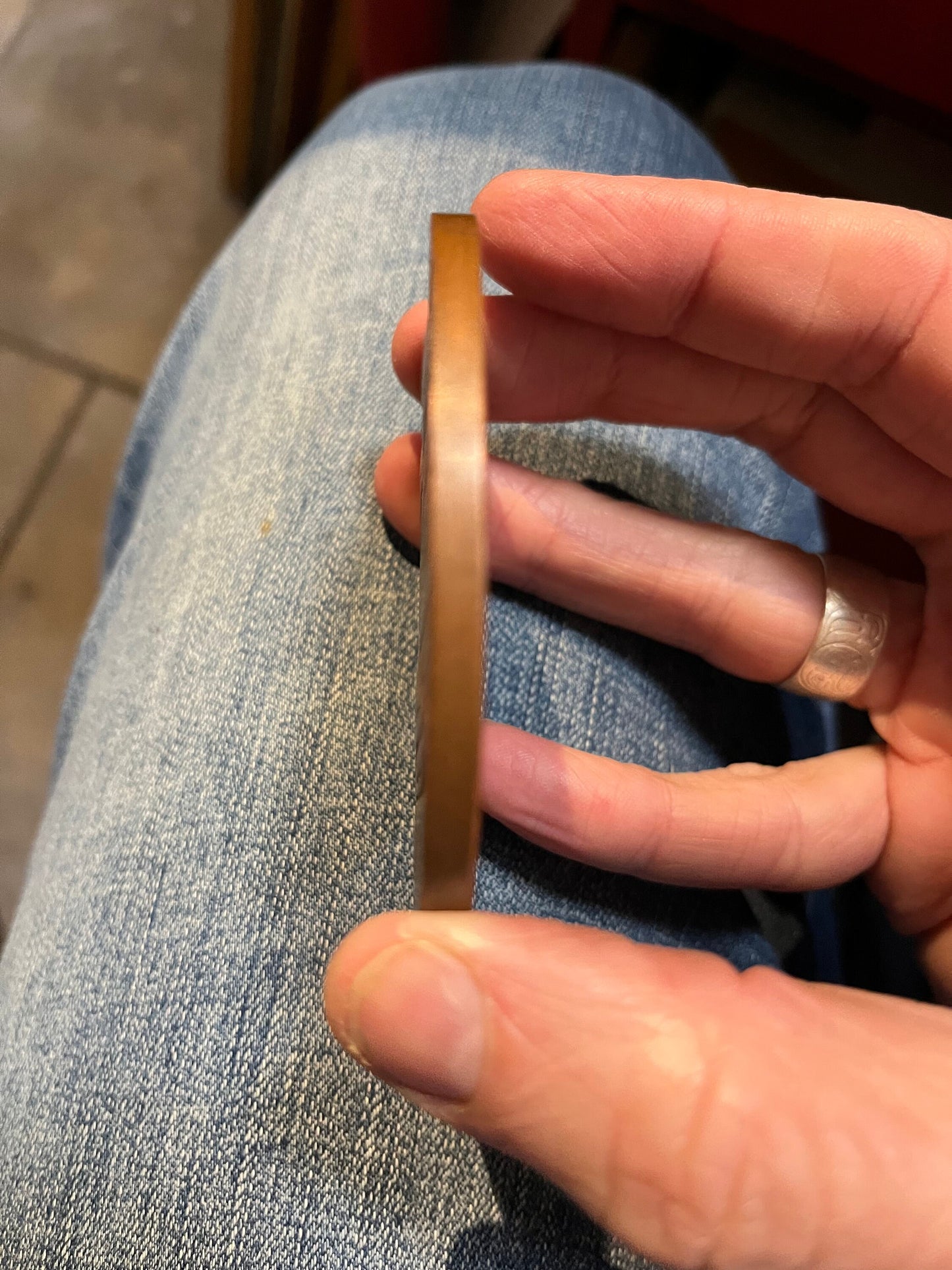 3 inch bronze Polish medallion