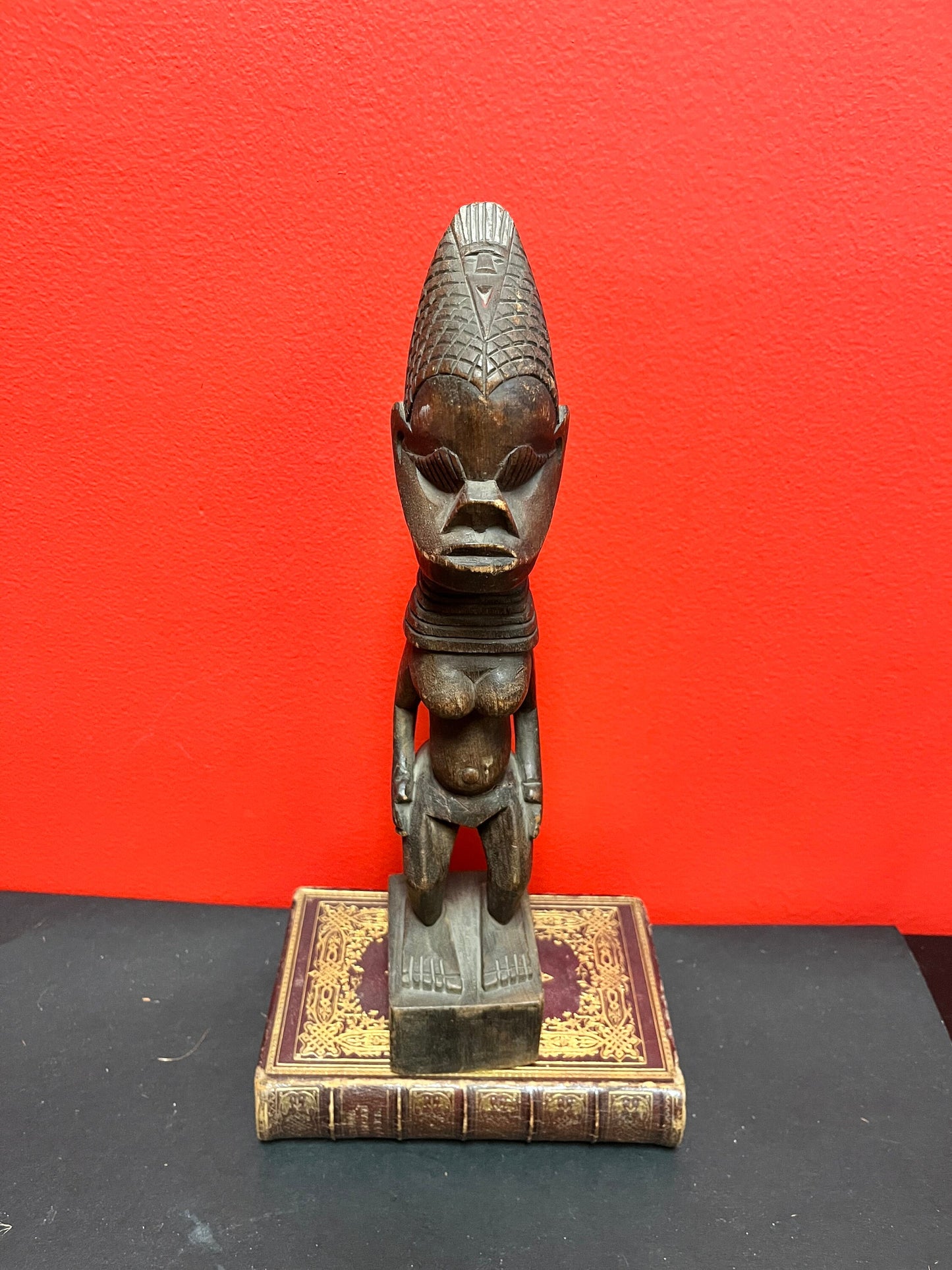 Beautiful African Lobi statue female imagery and beautiful Patina antique african gem