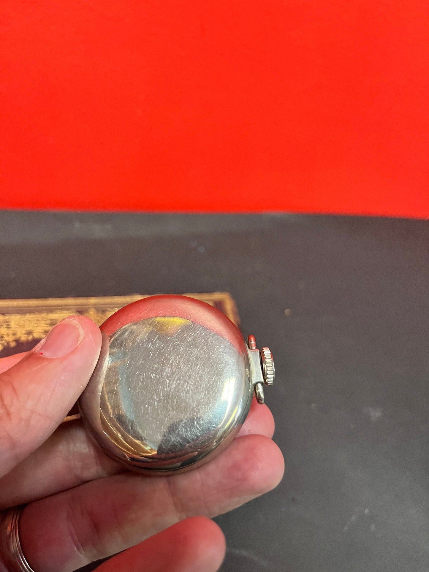 Westlcox as is silver plated plated pocket watch tinkering project