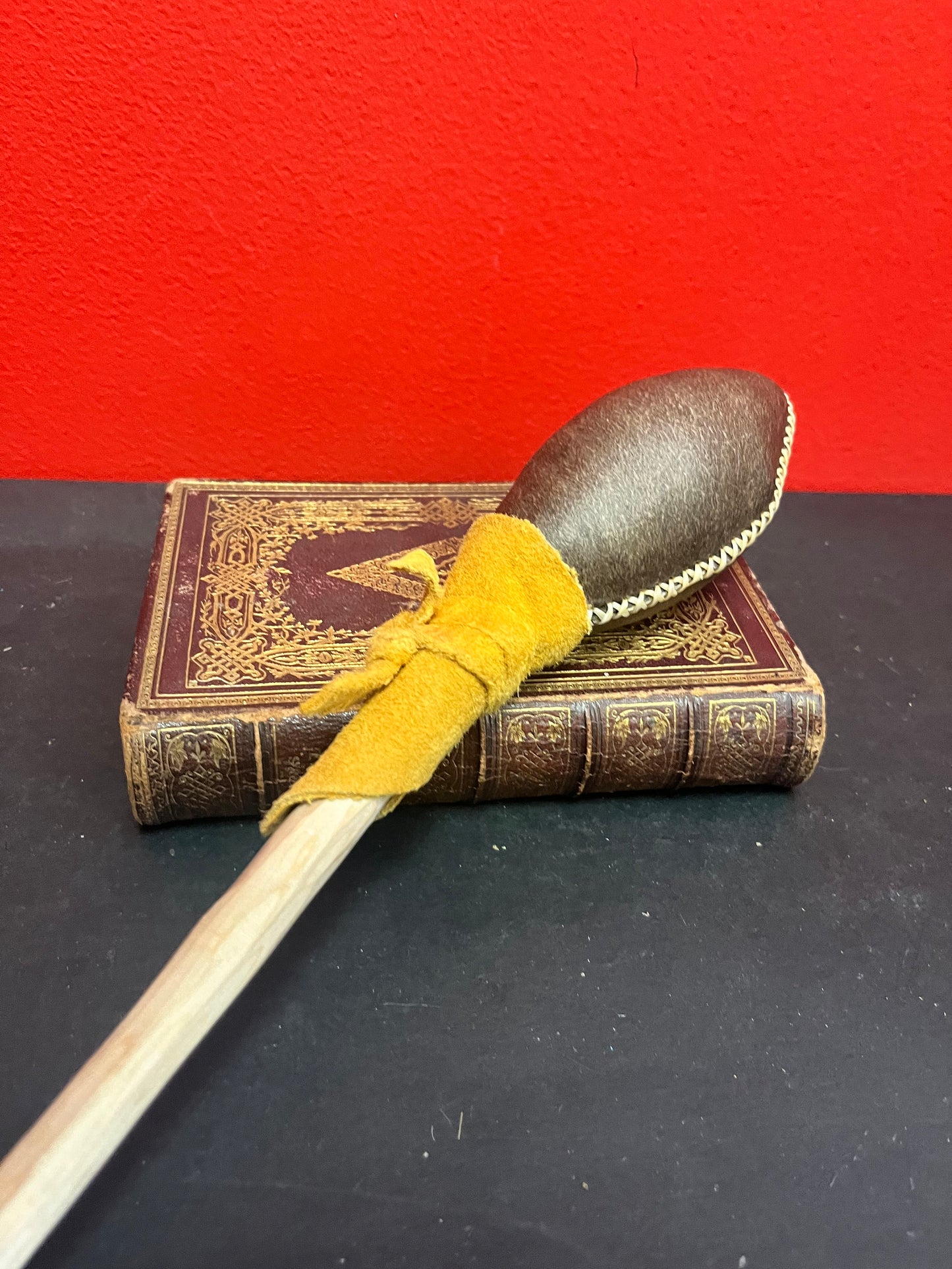 Lovely Indigenous 13 inch rattle with great sound