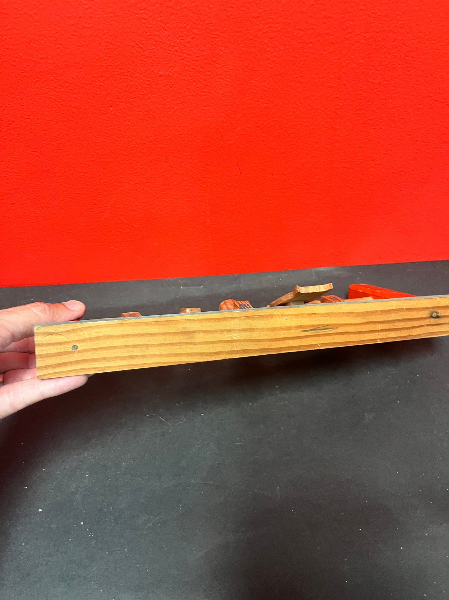 Stunning primitive 13 x 5 kids target game