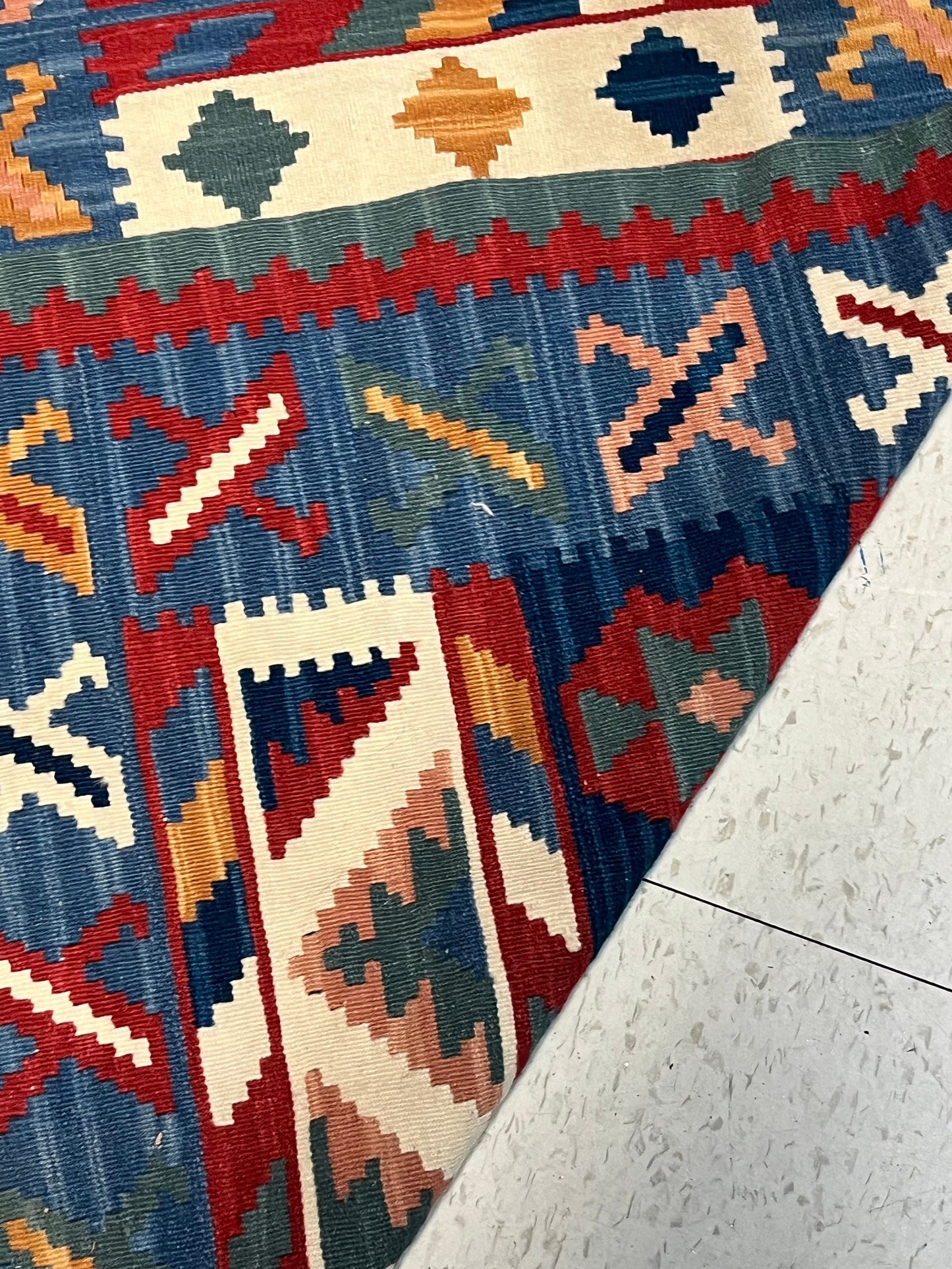 Fabulous Navajo 36 x 25 Rug great condition and wonderful design