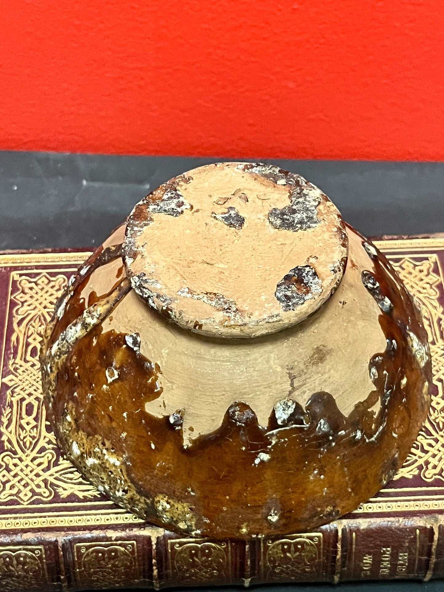 Very rare approx 17 century shipwreck Chinese bowl in Fabulous condition  museum quality - 5 x 3 high