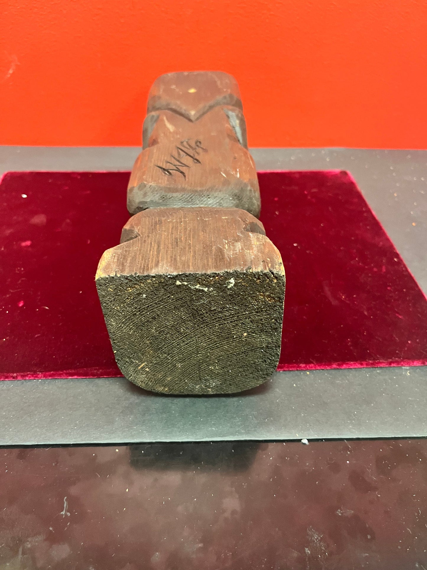 Lovely 13 inch authentic wooden Haida statue Indigenous first nations artifact - wow