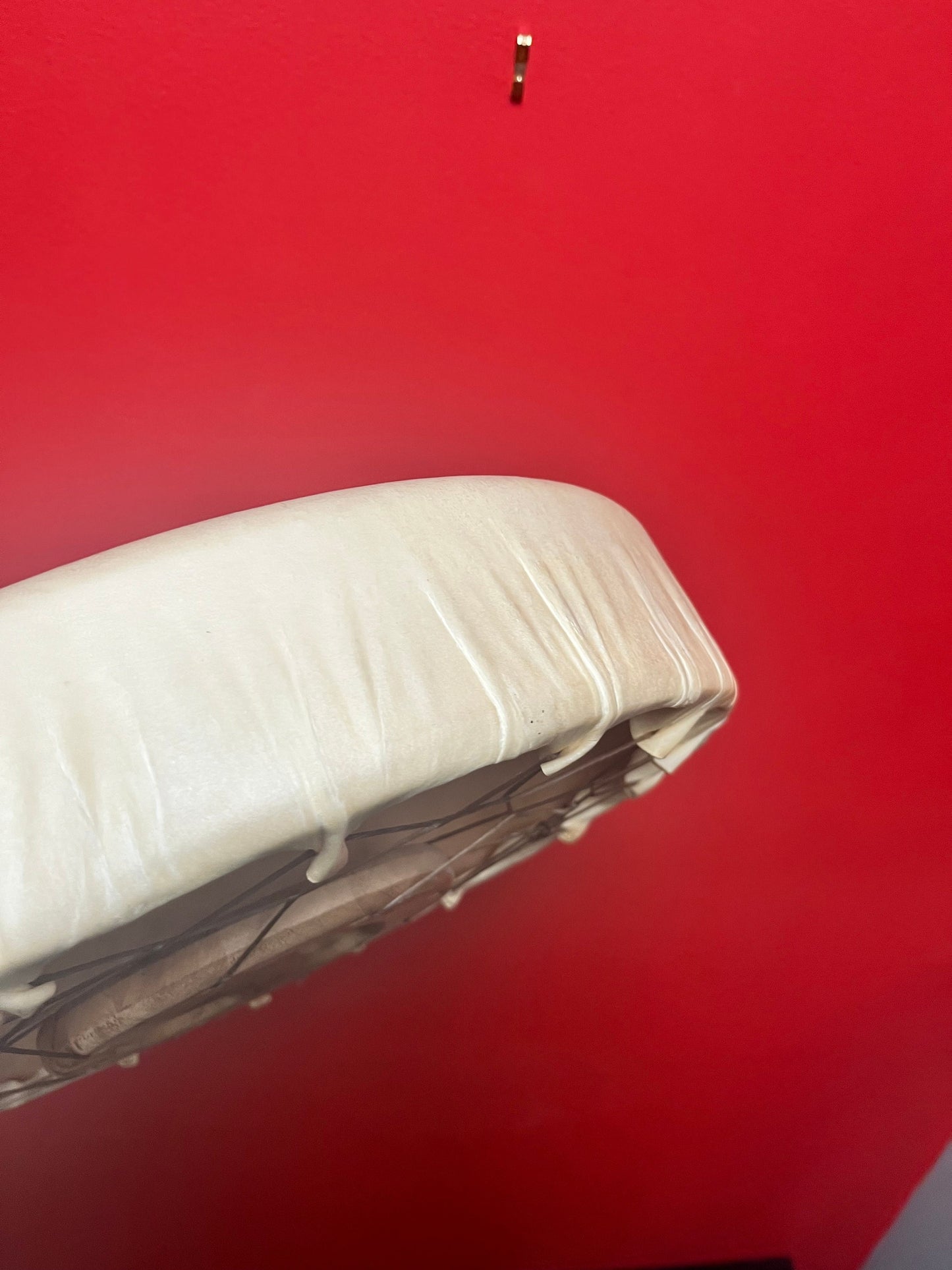 Lovely 14 inch indigenous first nations drum signed sea monster Vern Olson great condition and sound amazing gift