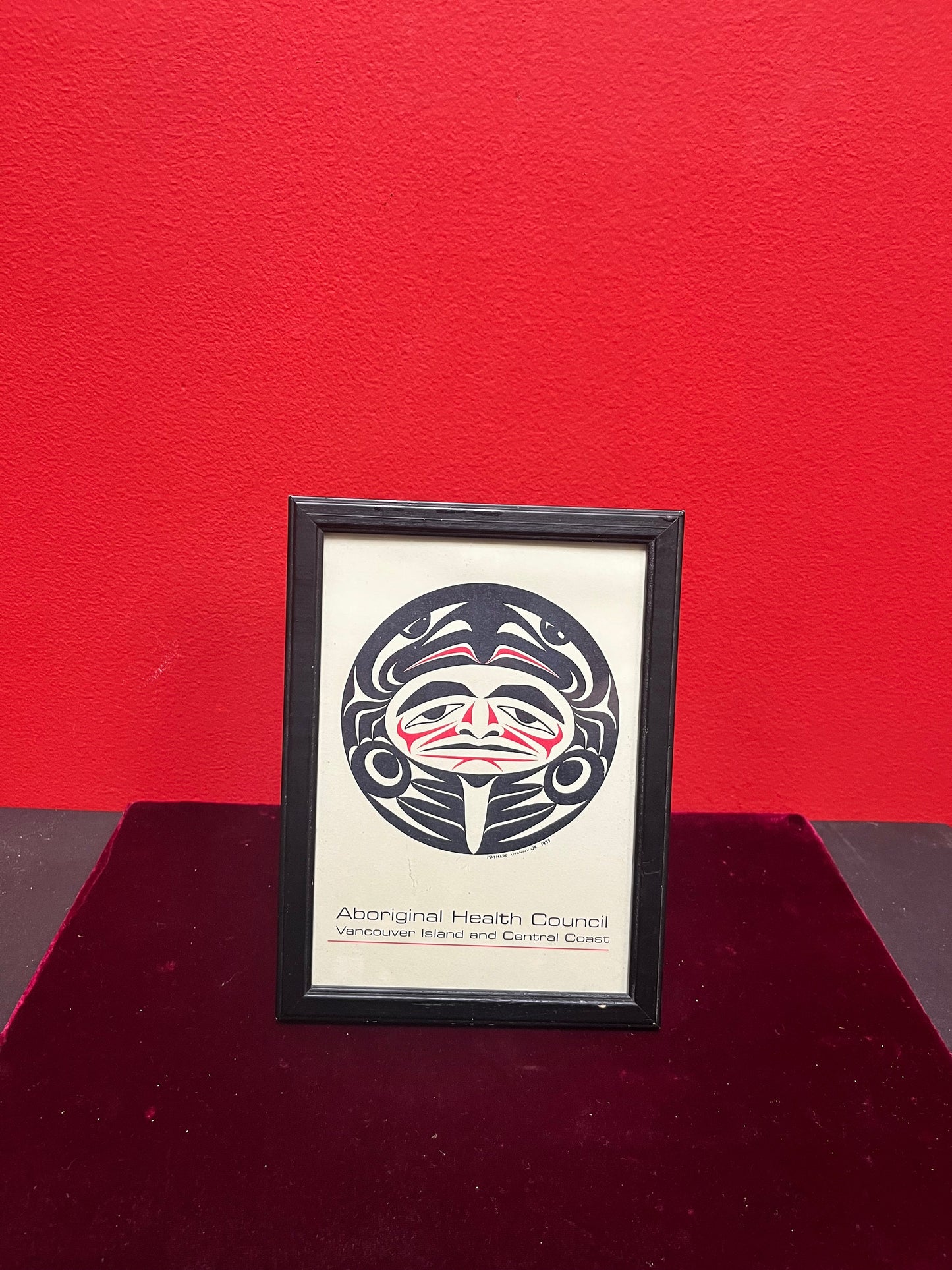 8 x 6 Indigenous First Nations Pacific Northwest coast print by Maynard Johnny Junior