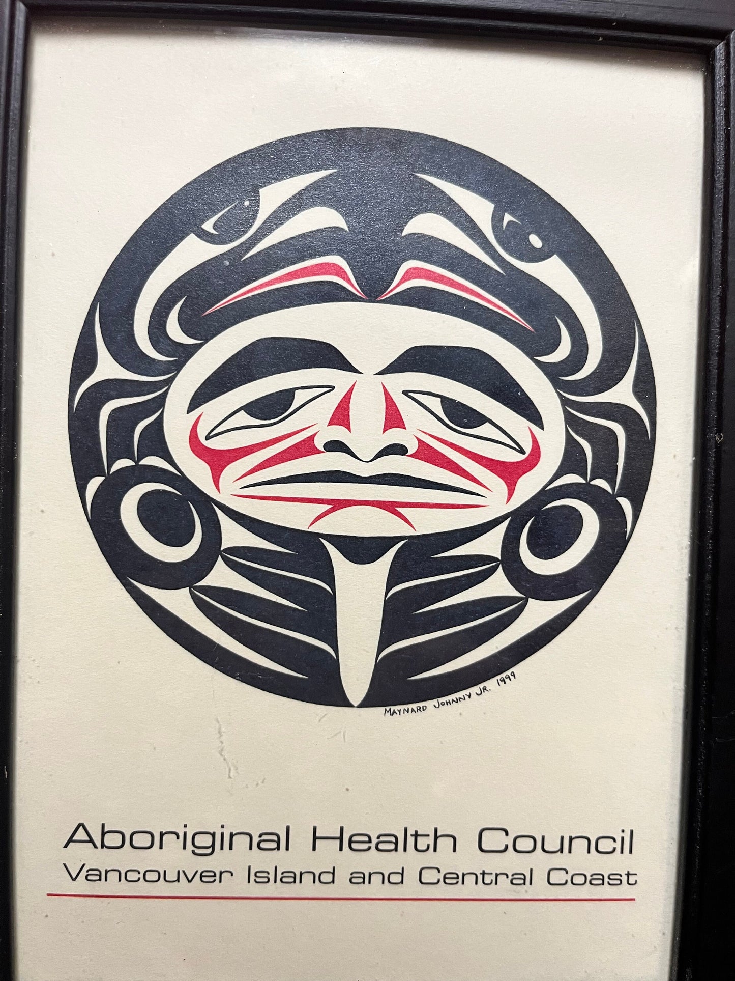 8 x 6 Indigenous First Nations Pacific Northwest coast print by Maynard Johnny Junior