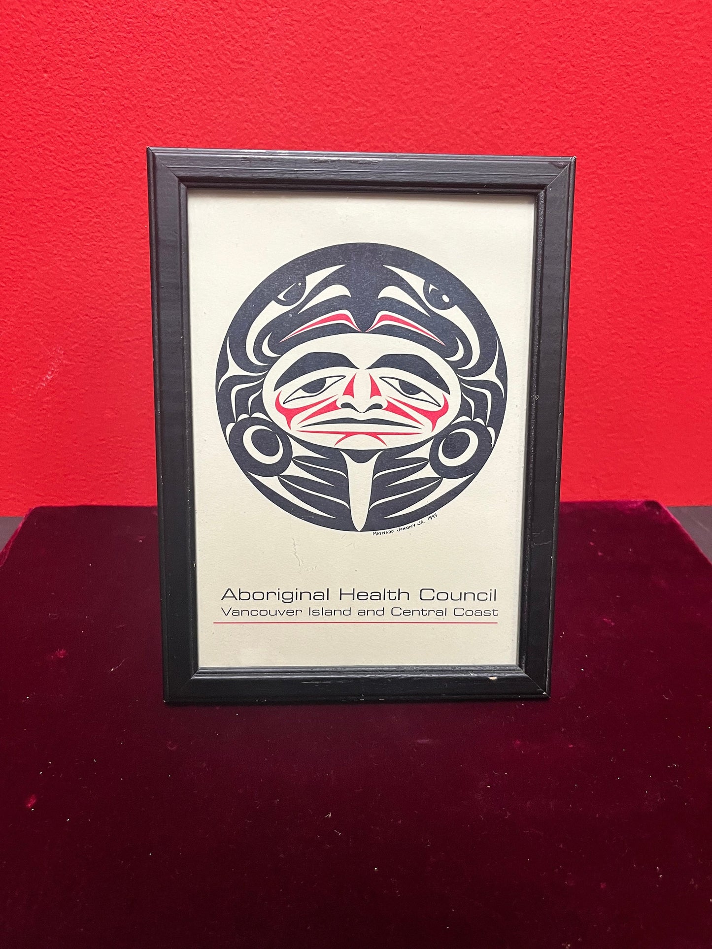 8 x 6 Indigenous First Nations Pacific Northwest coast print by Maynard Johnny Junior