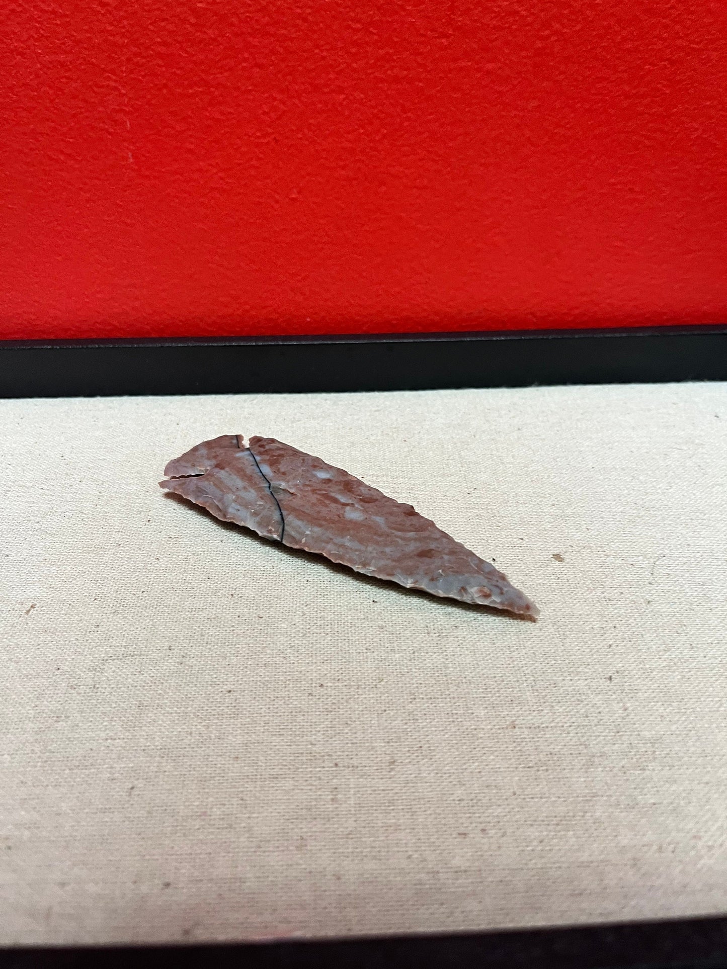 Lovely 5 inch indigenous stone arrowhead  cool gift