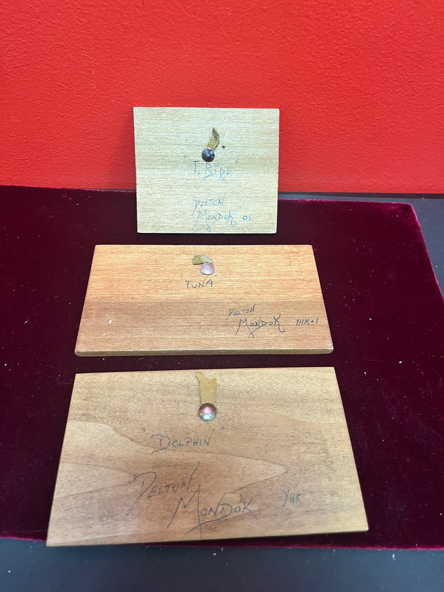 Three small wonderful Indigenous First Nations pacific northwest coast plaques Delton Mondok all three great gifts
