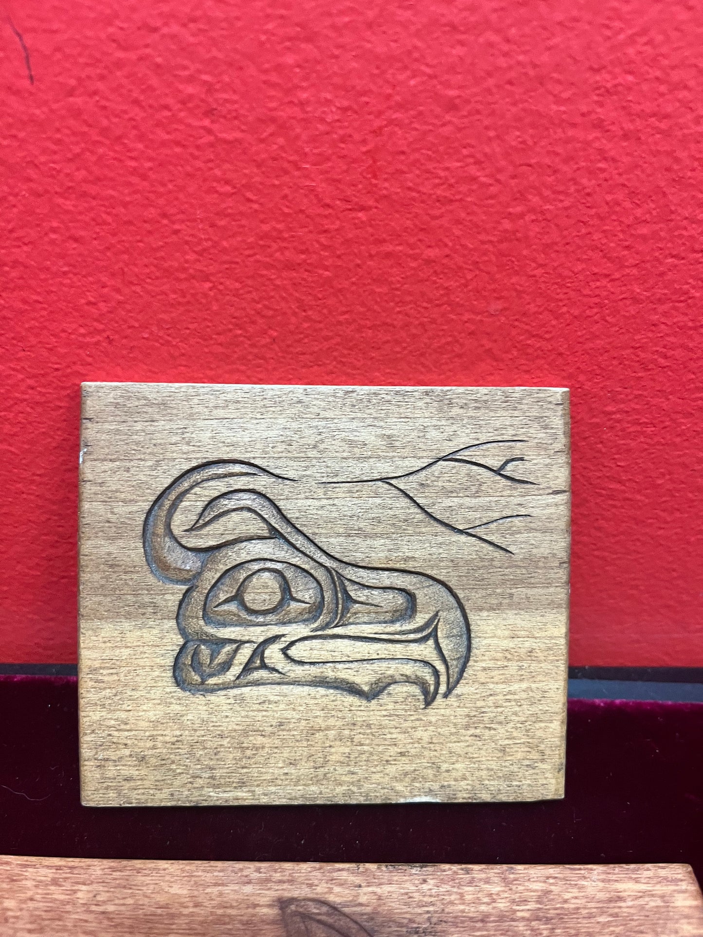 Three small wonderful Indigenous First Nations pacific northwest coast plaques Delton Mondok all three great gifts