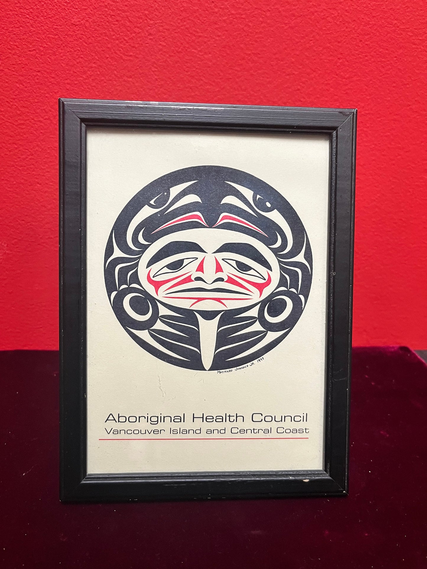 8 x 6 Indigenous First Nations Pacific Northwest coast print by Maynard Johnny Junior