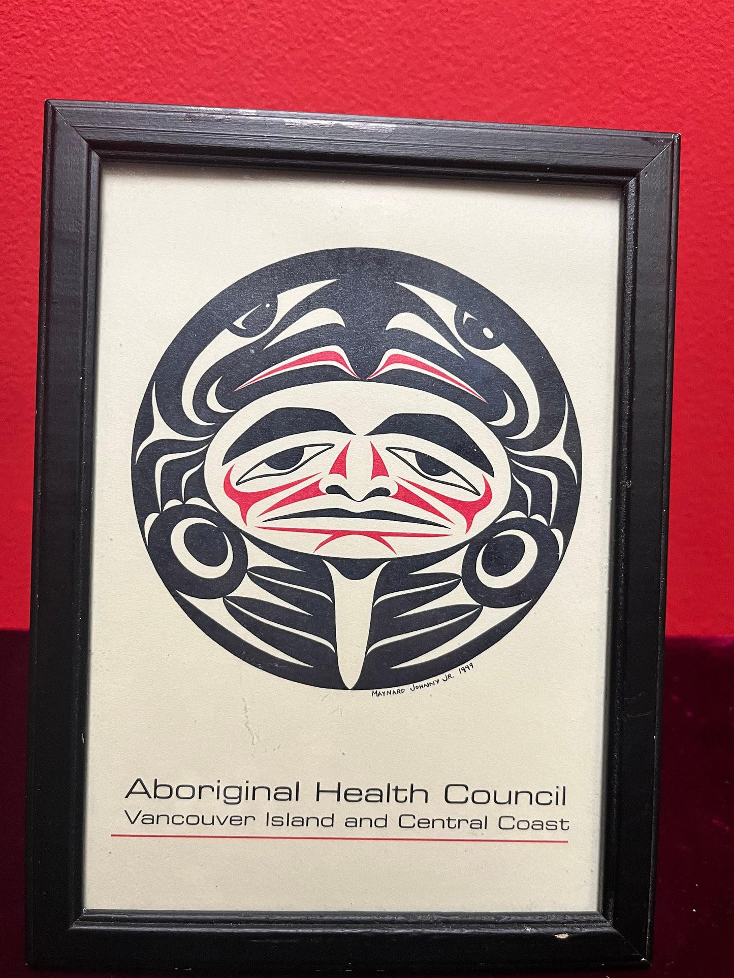 8 x 6 Indigenous First Nations Pacific Northwest coast print by Maynard Johnny Junior